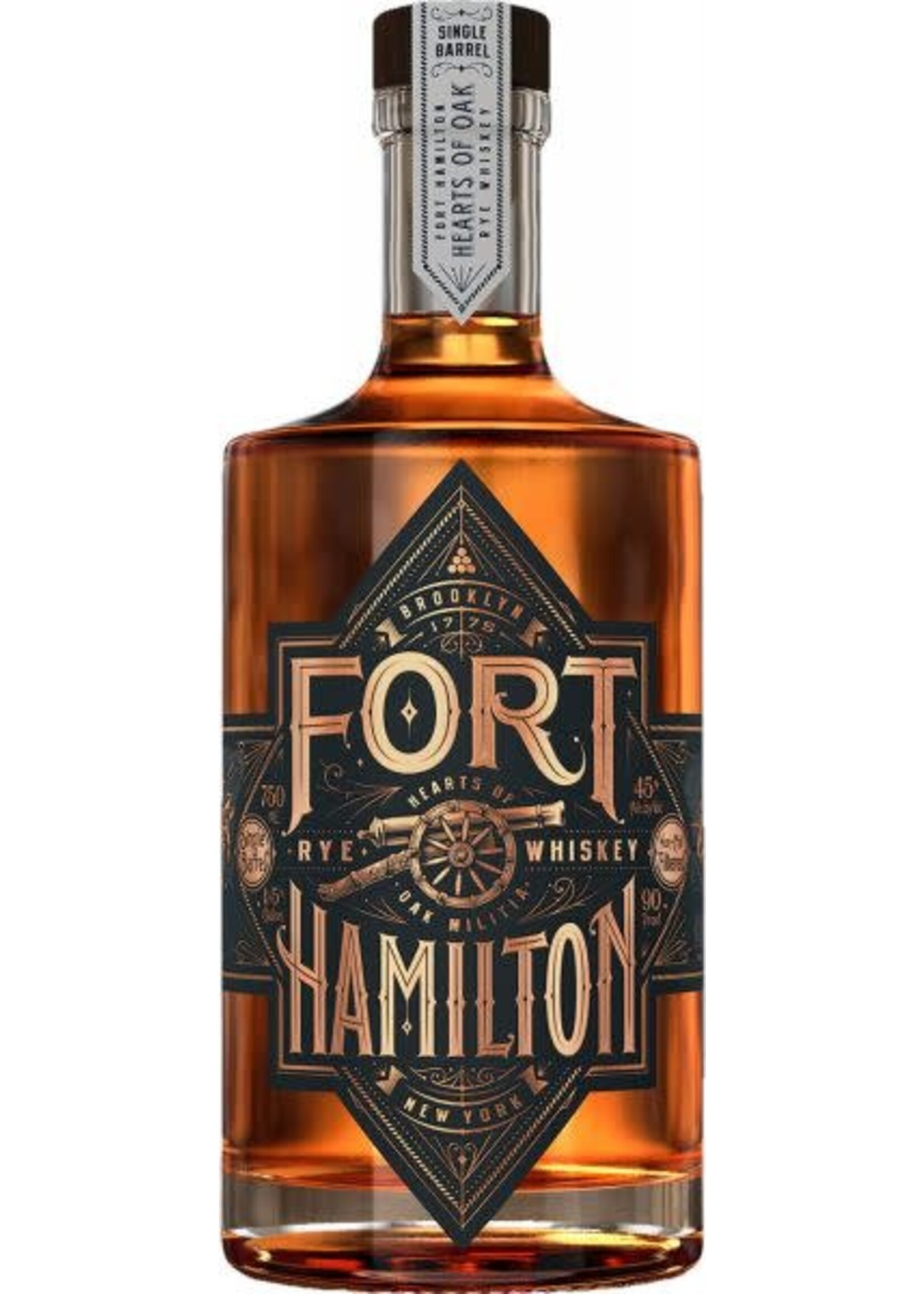 Fort Hamilton Fort Hamilton / Single Barrel Rye Whiskey / 750mL