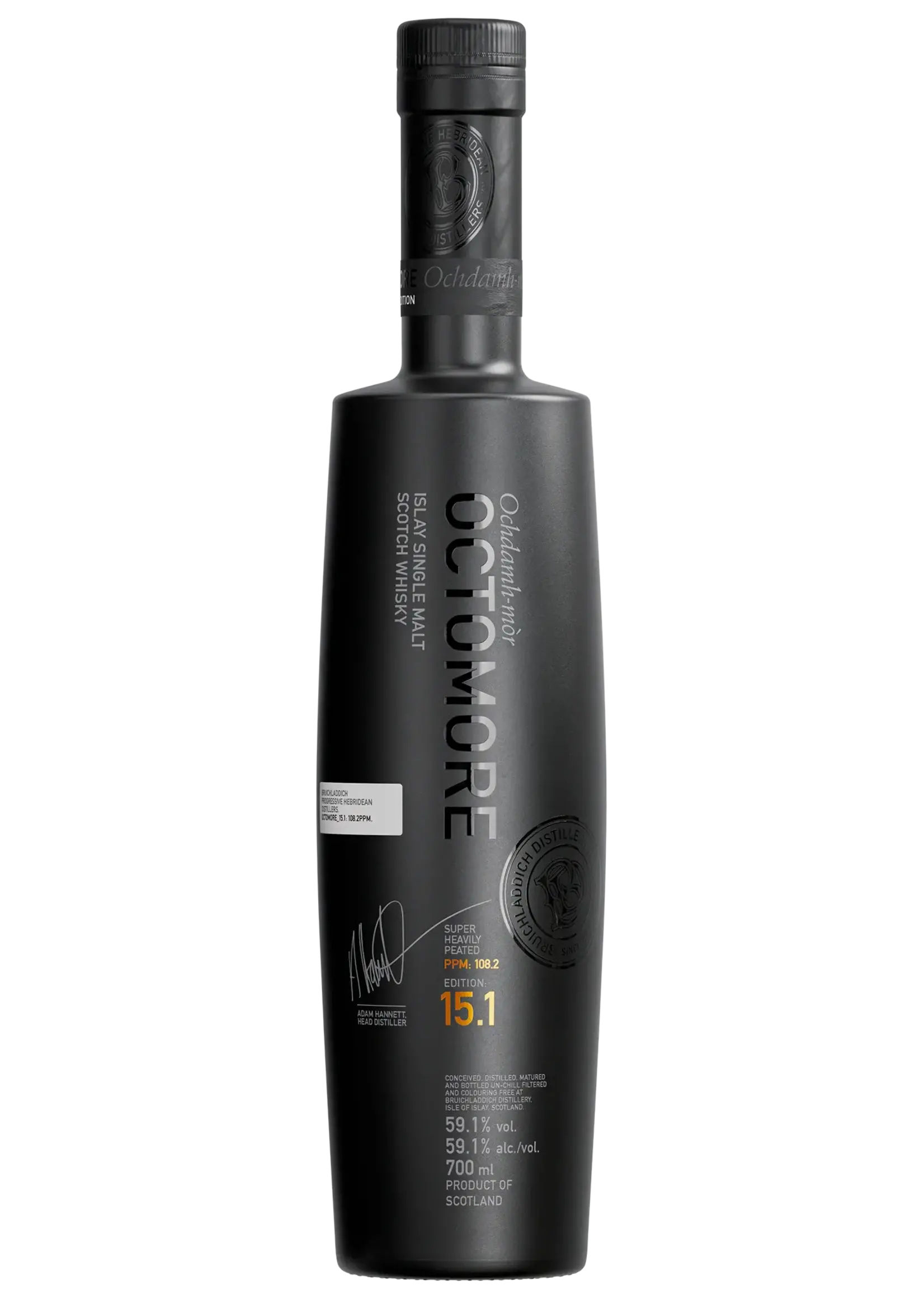 Octomore Octomore / 15.1 Edition 5 Years Old Islay Single Malt Scotch Whisky / 700mL