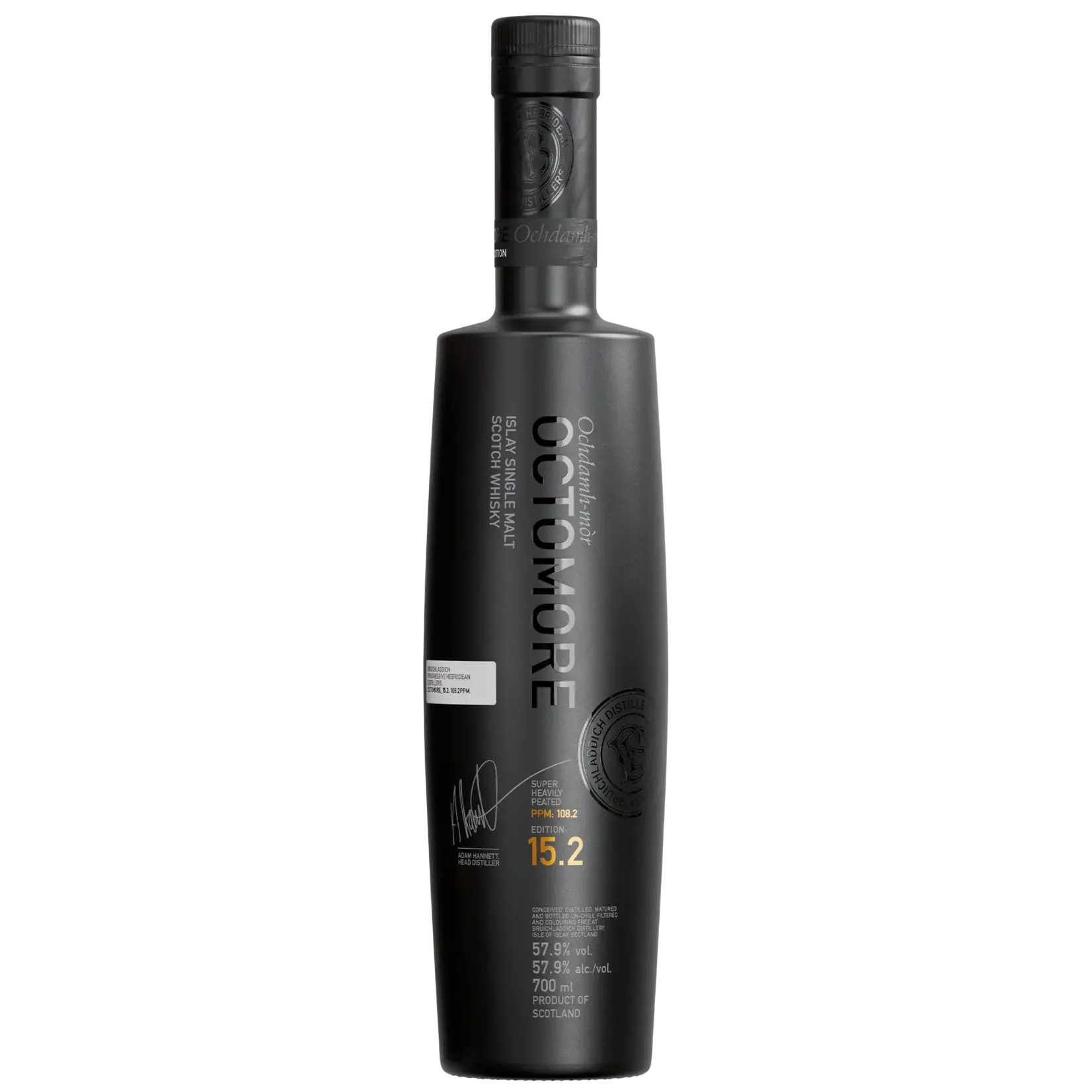 Octomore Octomore / 15.2 Edition 5 Years Old Islay Single Malt Scotch Whisky / 700mL