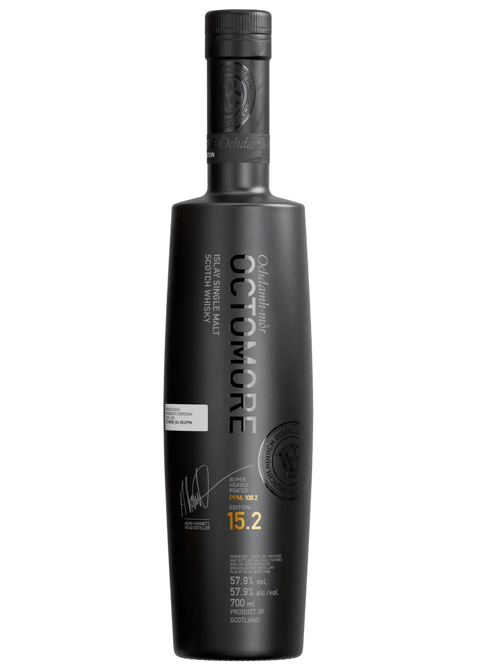 Octomore Octomore / 15.2 Edition 5 Years Old Islay Single Malt Scotch Whisky / 700mL