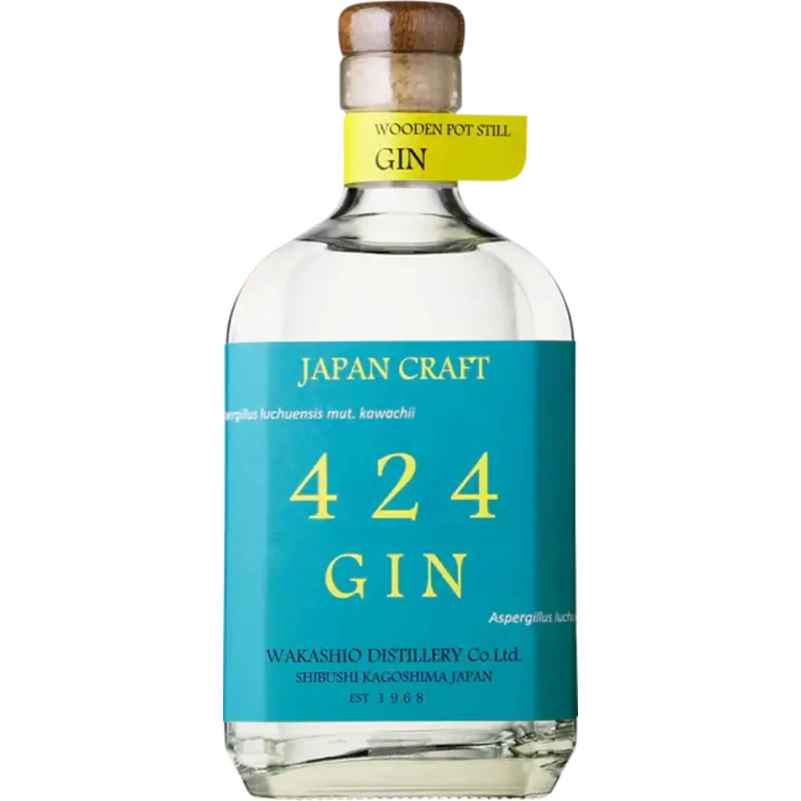 Wakashio Distillery Wakashio Distillery / 424 Export Gin Triple Distilled / 750mL