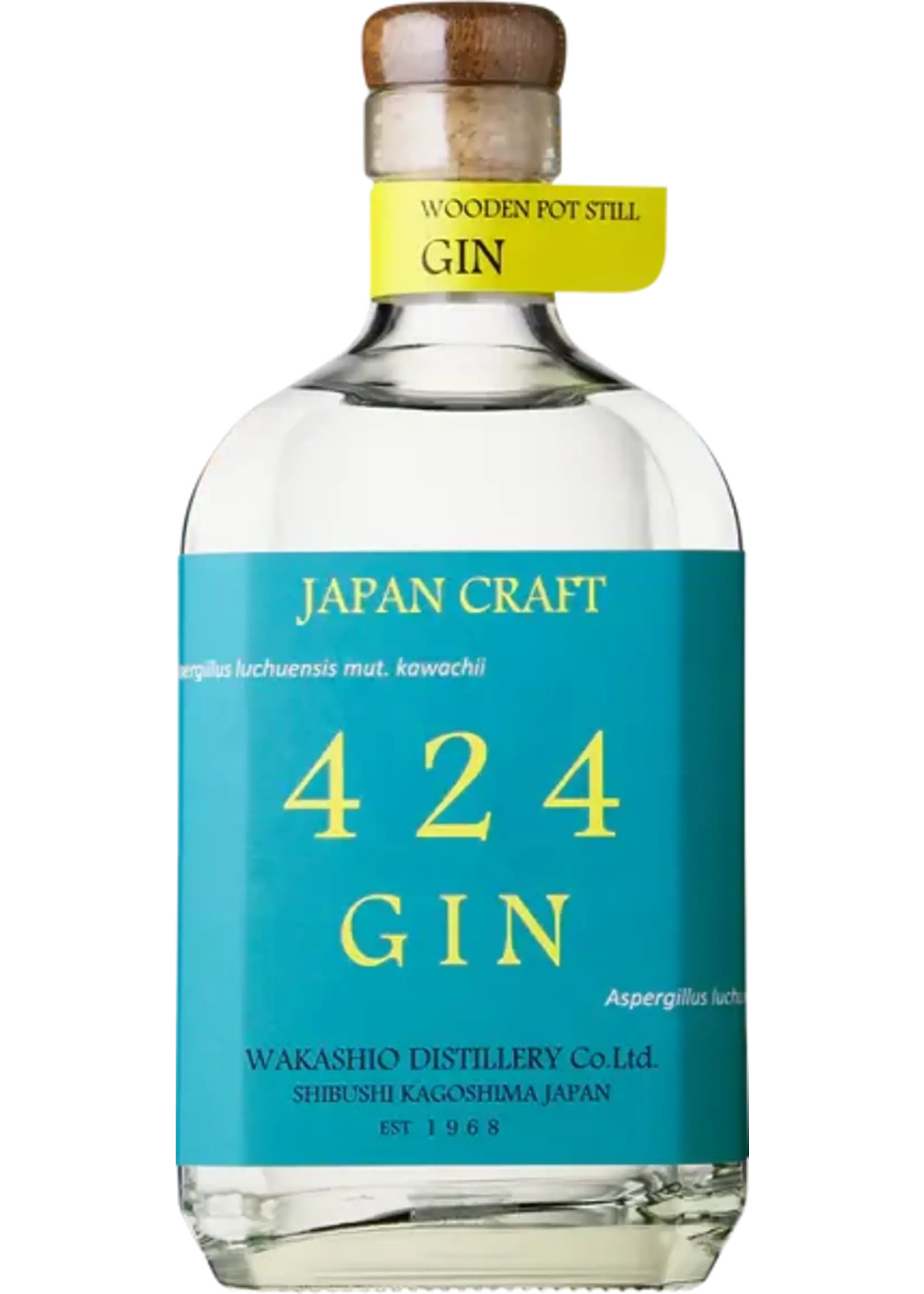 Wakashio Distillery Wakashio Distillery / 424 Export Gin Triple Distilled / 750mL
