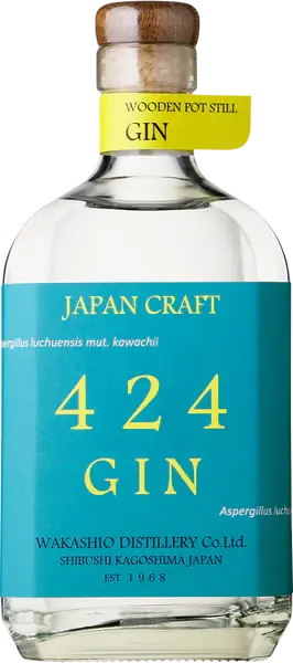 Wakashio Distillery / 424 Export Gin Triple Distilled / 750mL