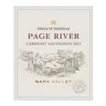 Page River Page River / Cabernet Sauvignon Private Reserve Napa Valley / 750mL