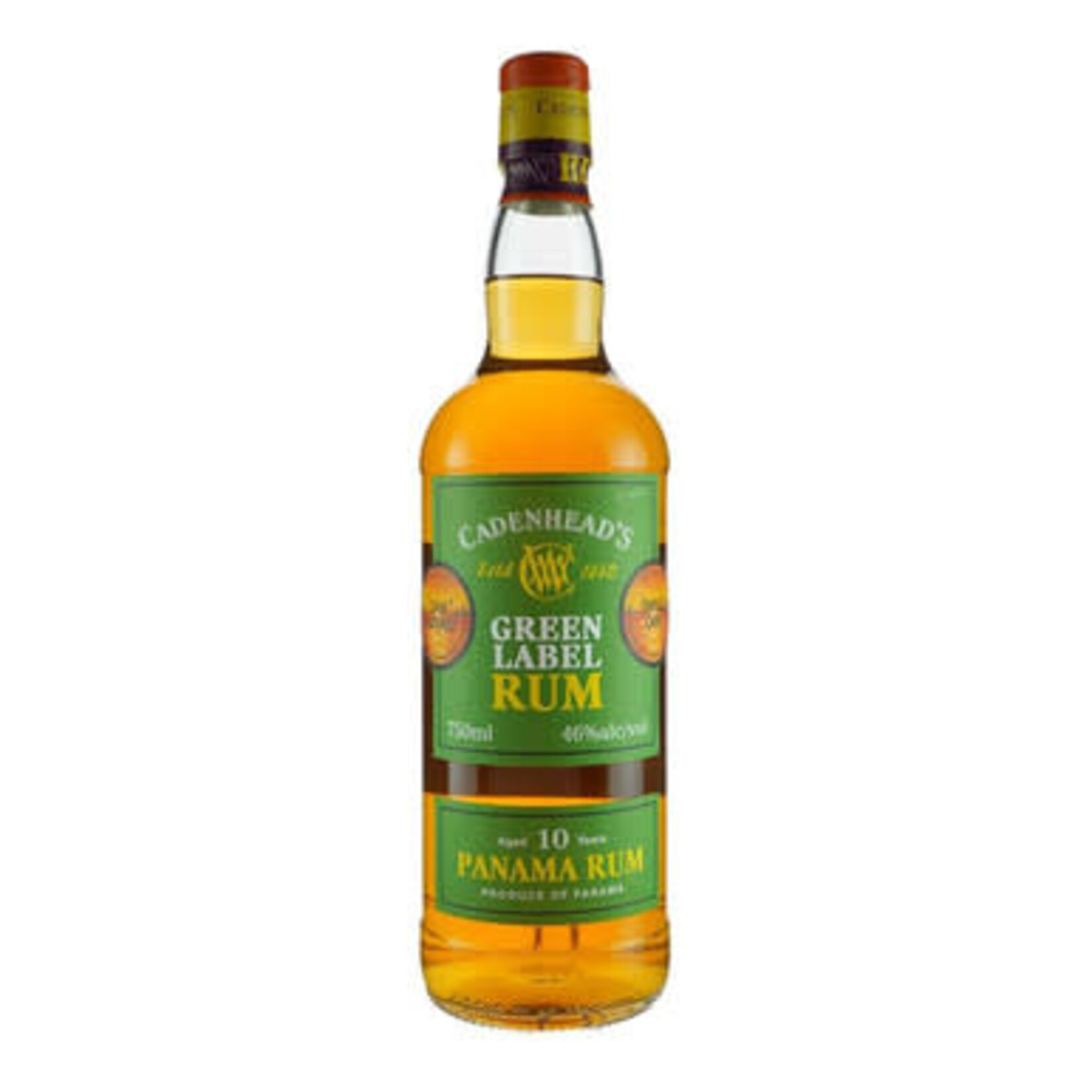 Cadenhead's Cadenhead's / Green Label 10 Year Old Panama Rum / 750mL