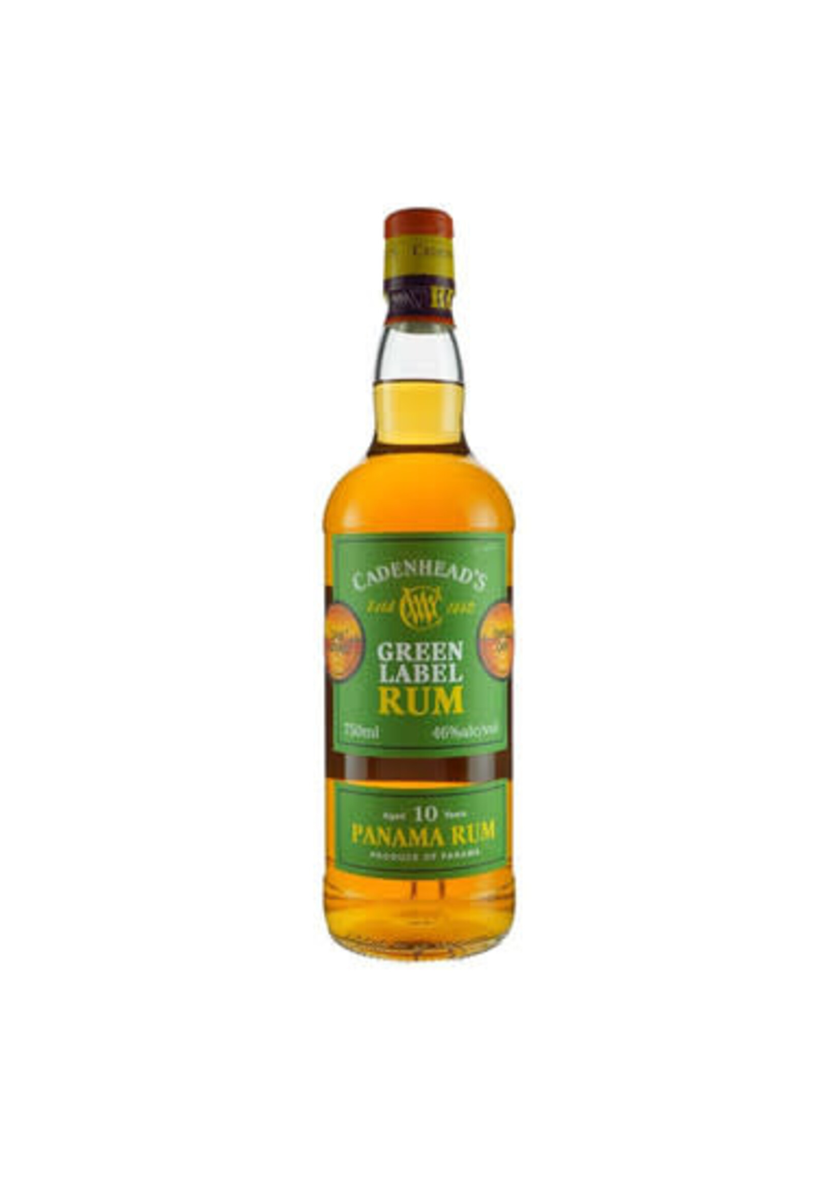 Cadenhead's Cadenhead's / Green Label 10 Year Old Panama Rum / 750mL
