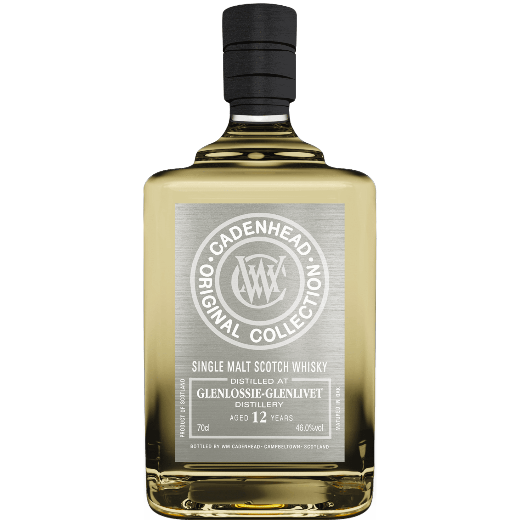 Cadenhead's Cadenhead's / Original Collection Glenlossie-Glenlivet 12 Year Old Single Malt Scotch Whisky / 750mL