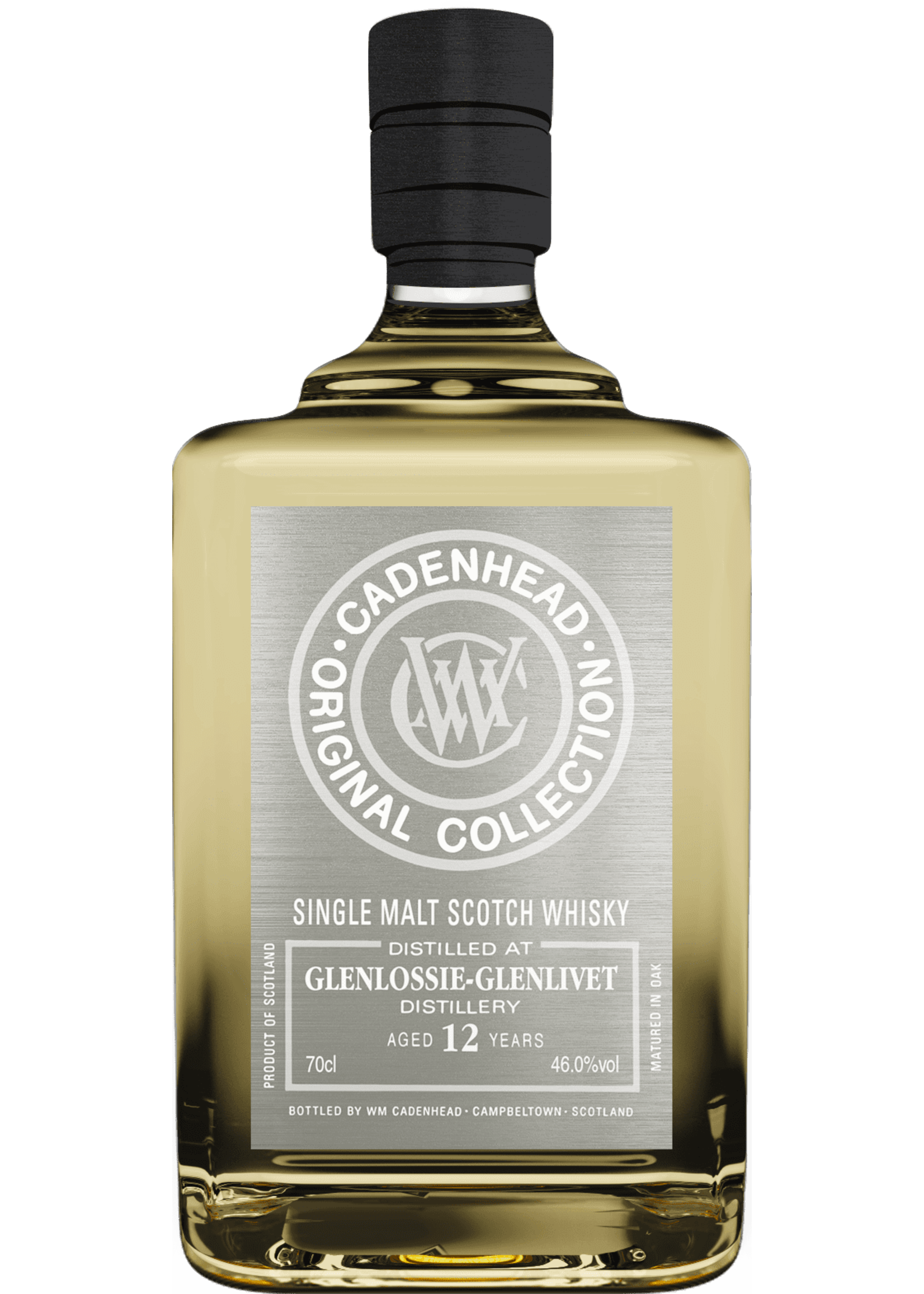 Cadenhead's Cadenhead's / Original Collection Glenlossie-Glenlivet 12 Year Old Single Malt Scotch Whisky / 750mL