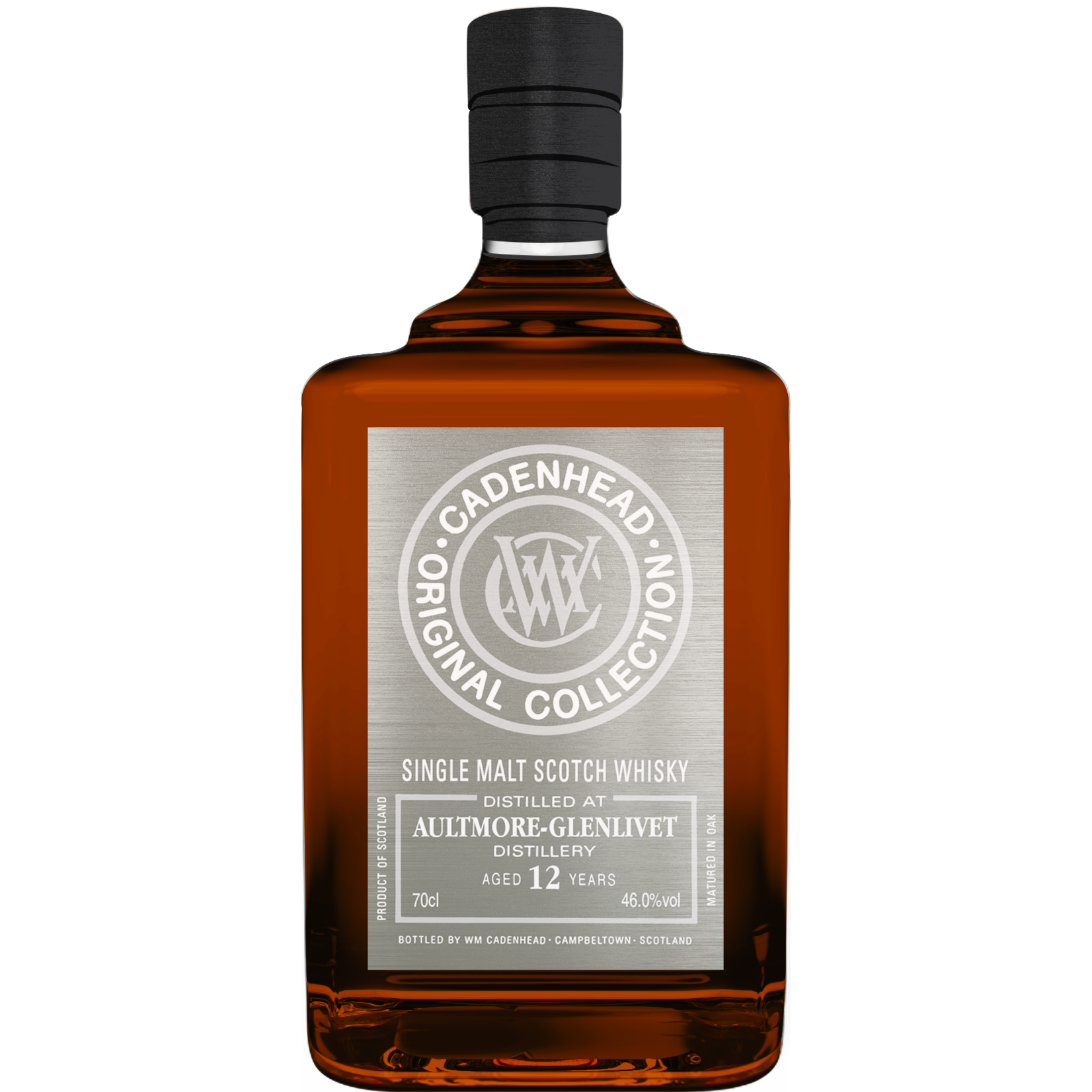 Cadenhead's Cadenhead's / Original Collection Aultmore-Glenlivet 12 Year Old Single Malt Scotch Whisky / 750mL