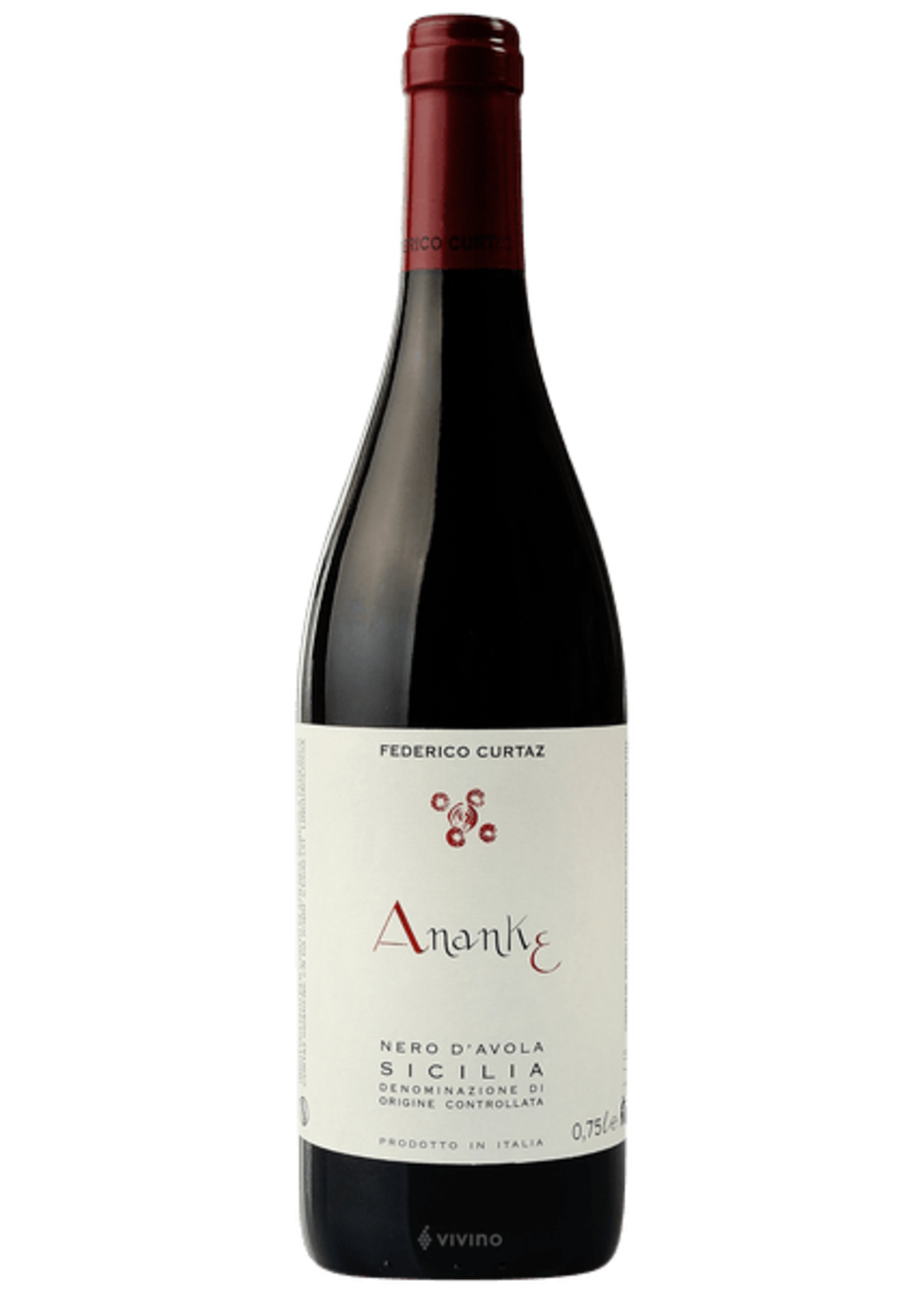 Federico Curtaz Federico Curtaz / Sicilia Nero d'Avola Ananke 2022 / 750mL