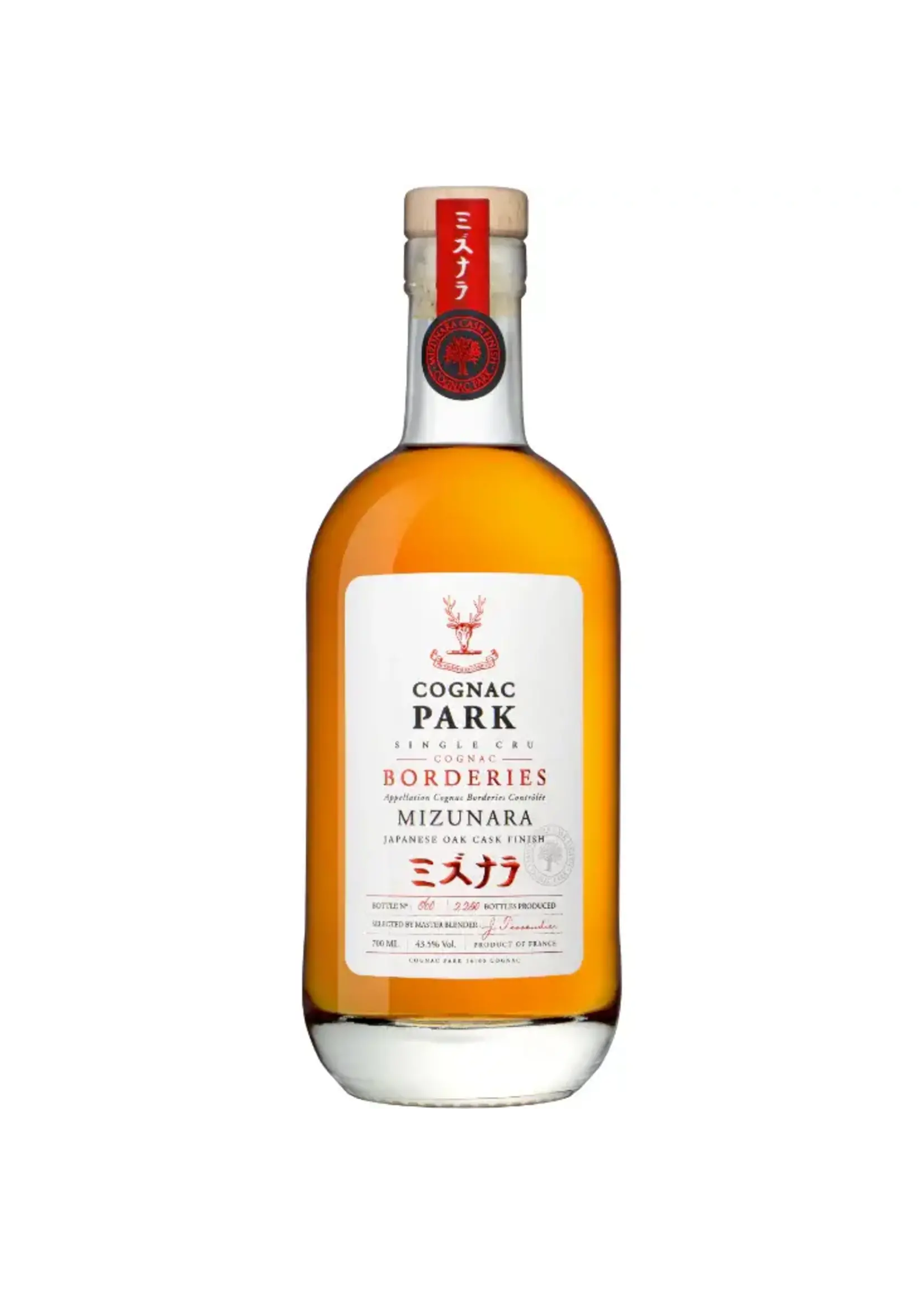 Cognac Park Cognac Park / Borderies Mizunara Japanese Oak Cask Finish Single Cru Cognac / 750mL