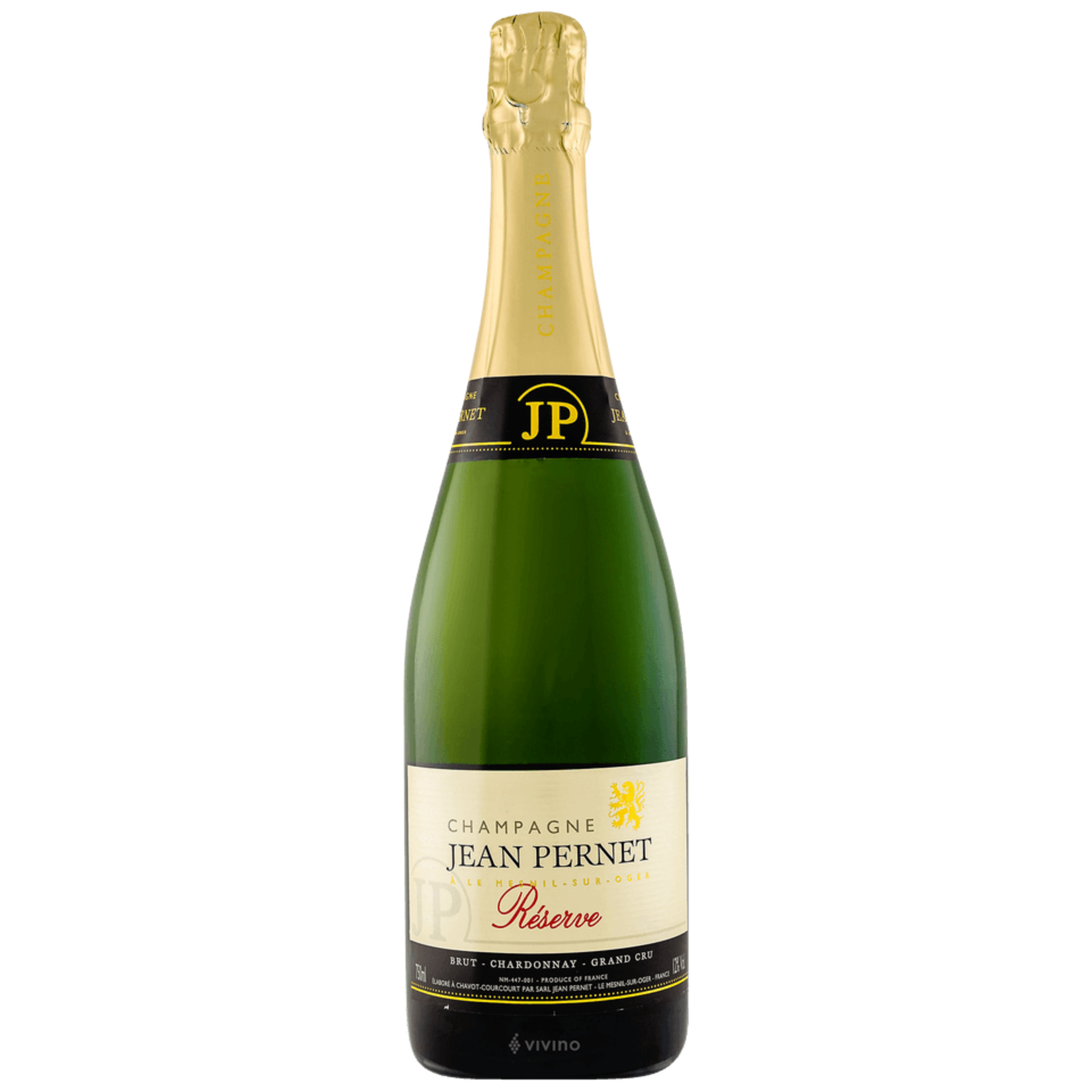 Jean Pernet Jean Pernet / Champagne Grand Cru Reserve Chardonnay / 375mL