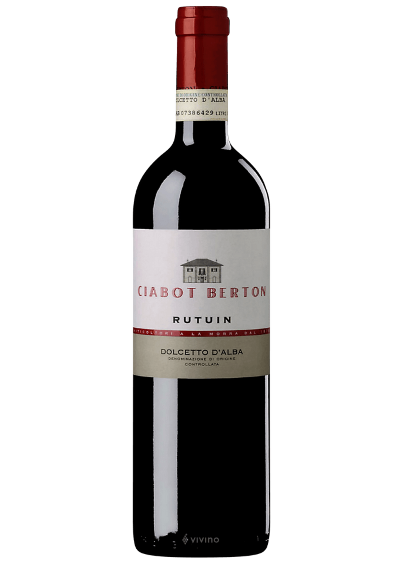 Ciabot Berton Ciabot Berton / Dolcetto d'Alba Superiore Rutuin In La Morra / 750mL