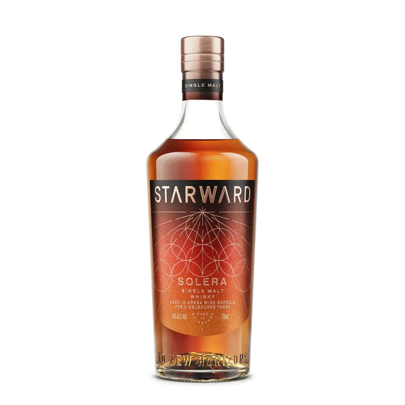Starward Starward / 3 Years Old Solera Single Malt Whisky Aged In Apera Wine Barrels 86 Proof / 750mL
