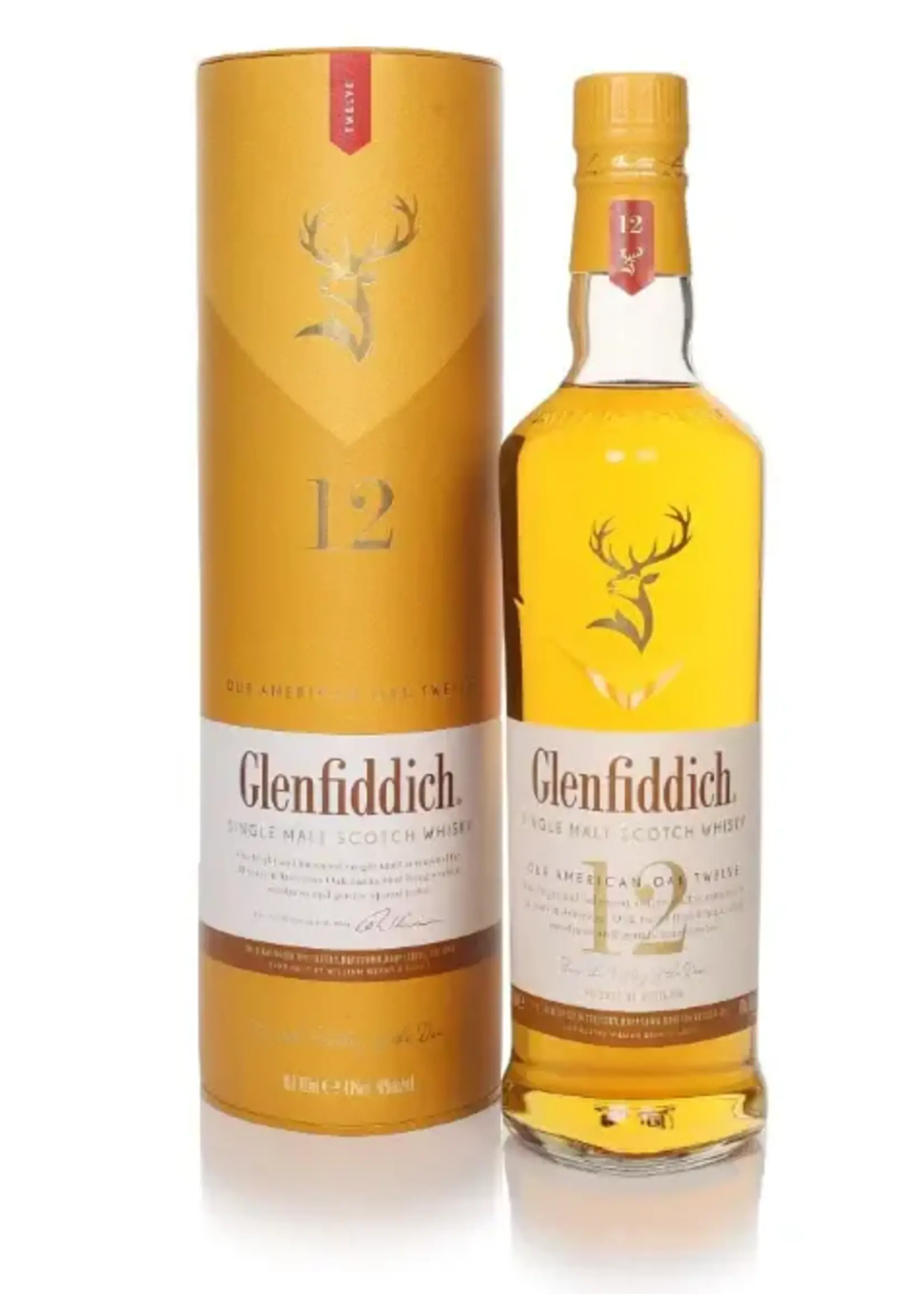Glenfiddich Glenfiddich / 12 Year Old American Oak Single Malt Scotch Whisky / 750mL