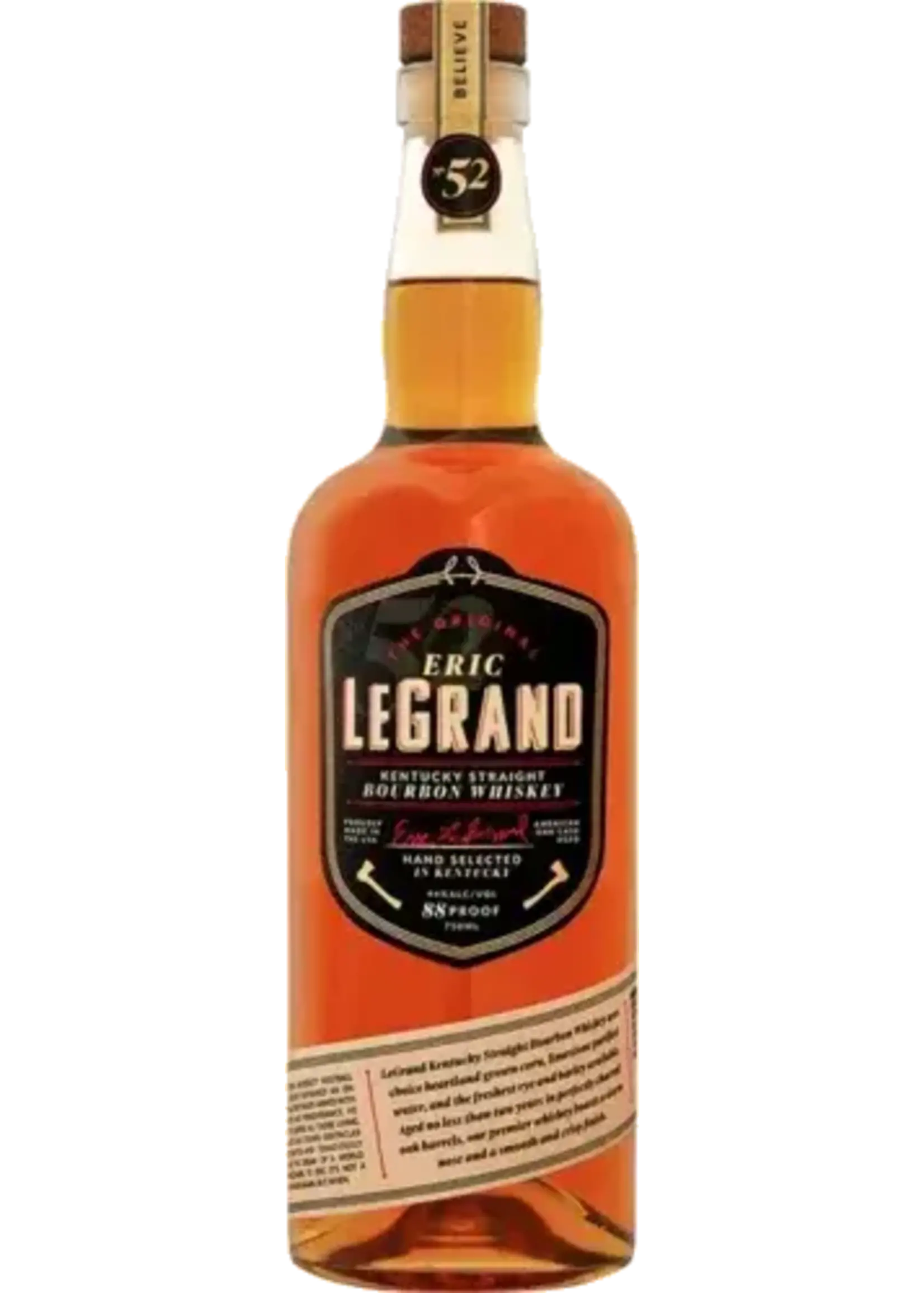 Eric LeGrand Eric LeGrand / Kentucky Straight Bourbon Whiskey / 750mL
