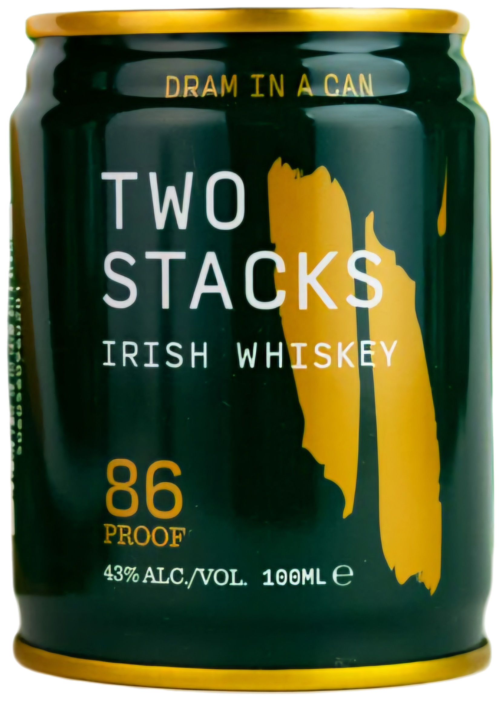Two Stacks Two Stacks / Dram in a Can Irish Whiskey / 100mL