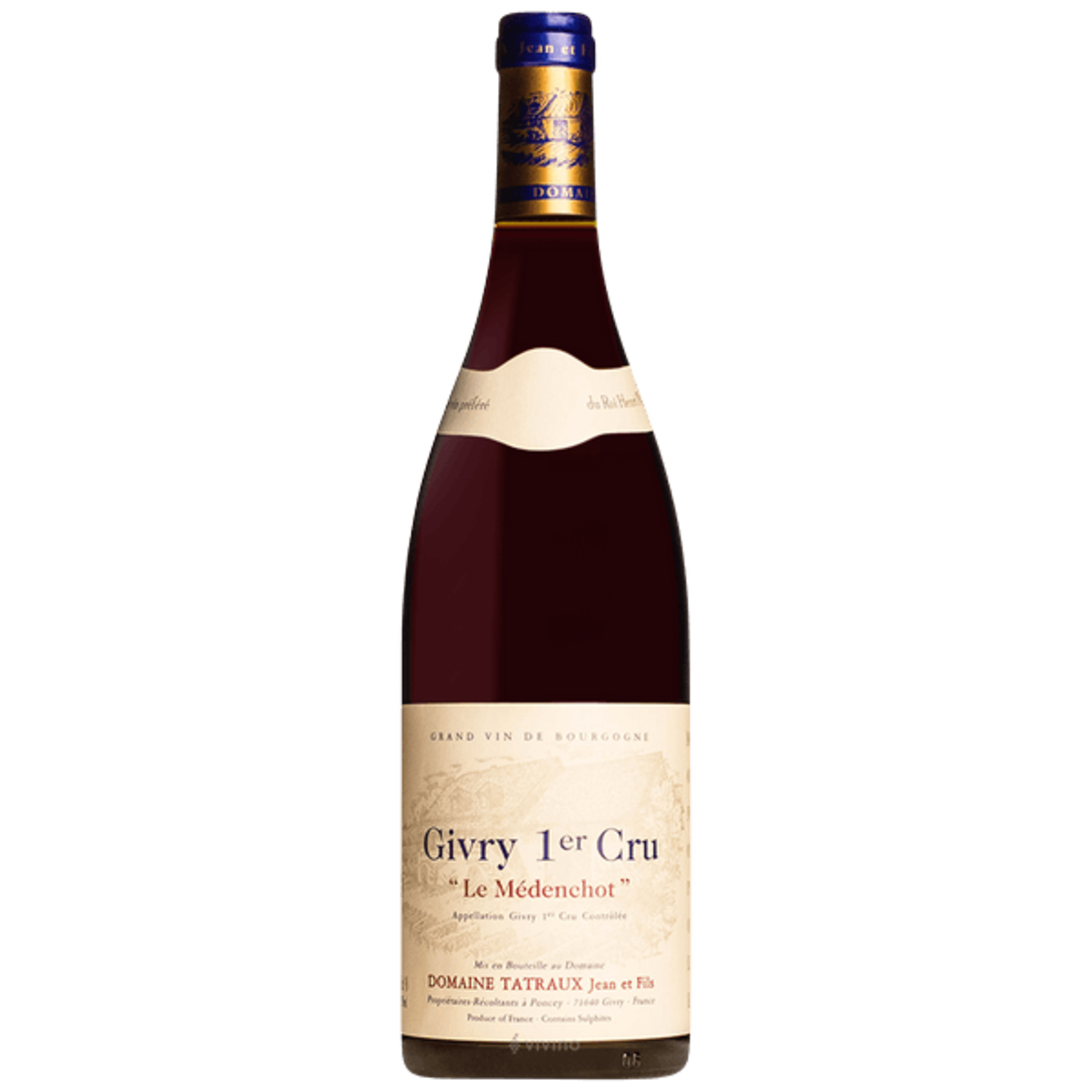 Domaine Tatraux Jean & Fils Domaine Tatraux Jean & Fils / Givry 1er Cru Monopole Le Medenchot / 750mL
