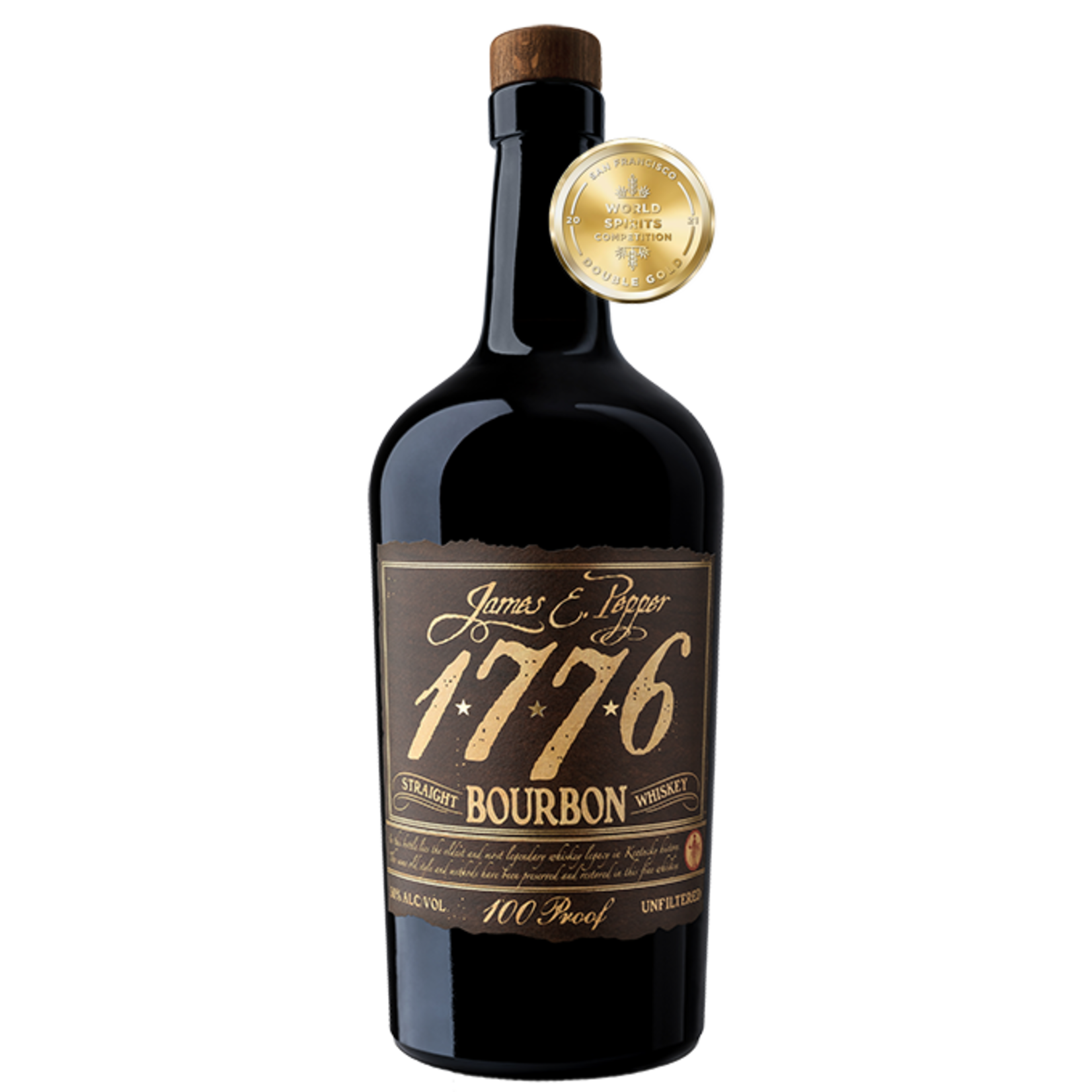 James E. Pepper James E. Pepper / 1776 Straight Bourbon Whiskey 100 Proof / 750mL