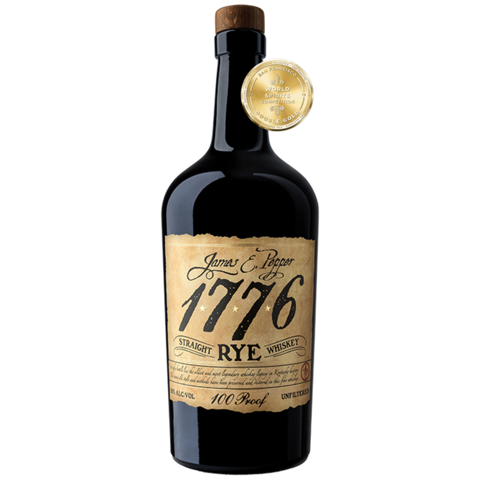 James E. Pepper James E. Pepper / 1776 Straight Rye Whiskey / 750mL