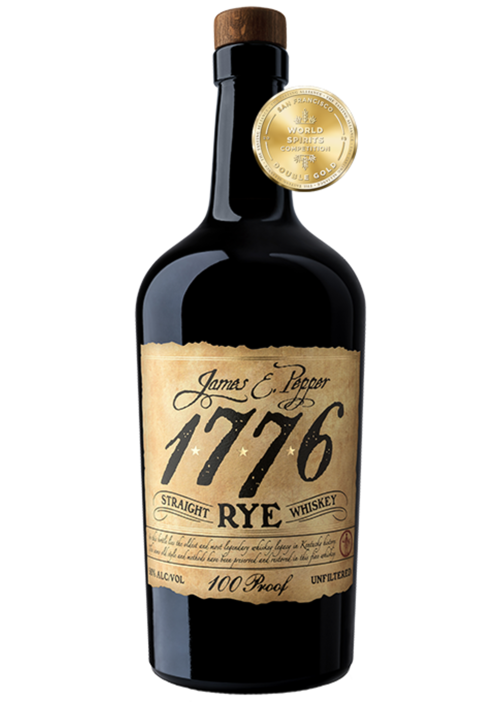 James E. Pepper James E. Pepper / 1776 Straight Rye Whiskey / 750mL