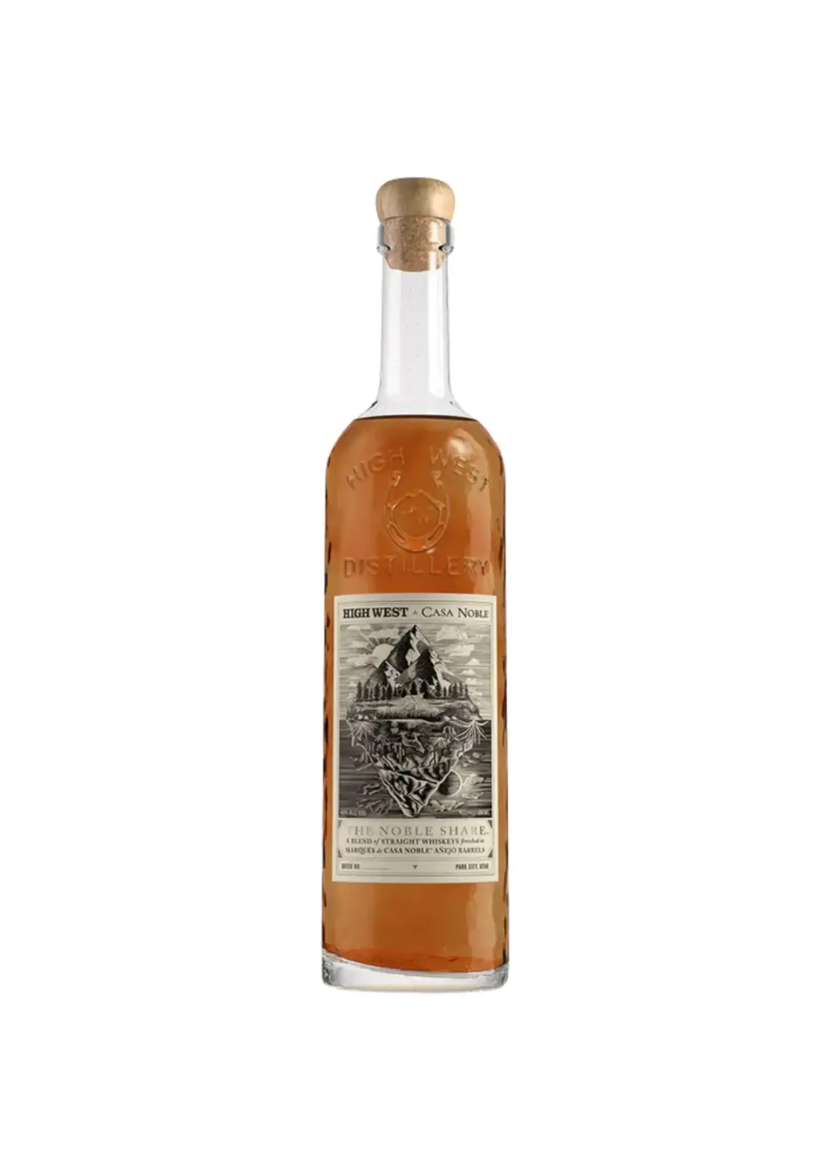 High West Distillery High West Distillery / The Noble Share Marques De Casa Noble Anejo Barrels Finished A Blend of Straight Whiskeys 104 Proof / 750mL