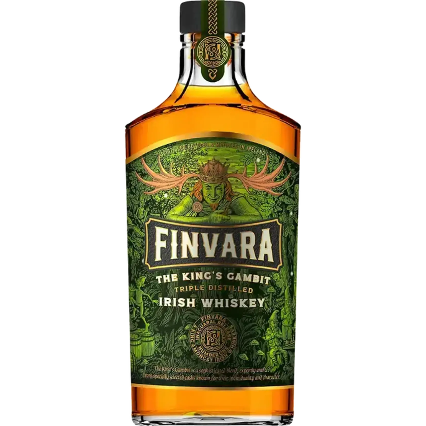 Finvara Finvara / The King's Gambit Triple Distilled Irish Whiskey / 750mL