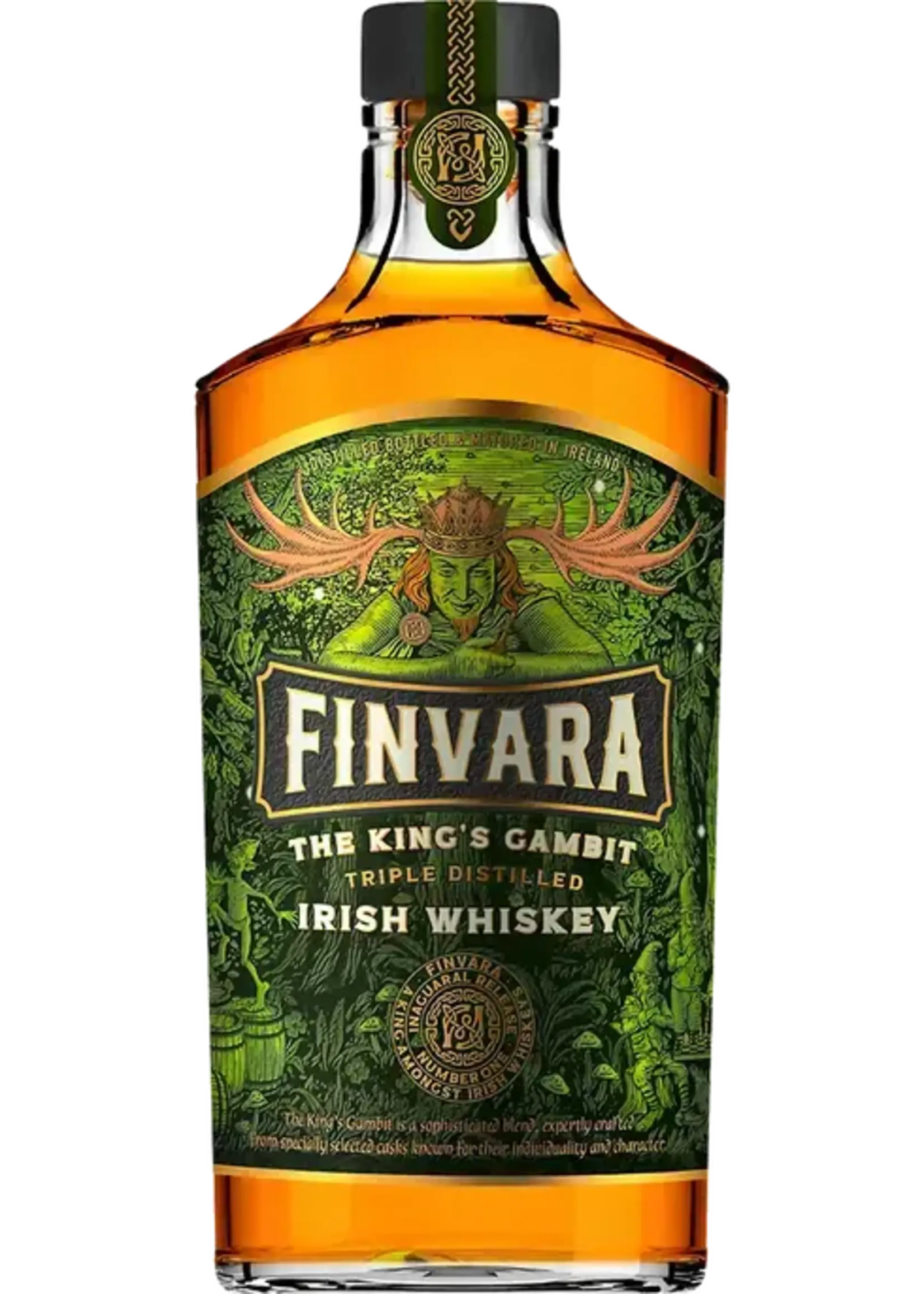 Finvara Finvara / The King's Gambit Triple Distilled Irish Whiskey / 750mL