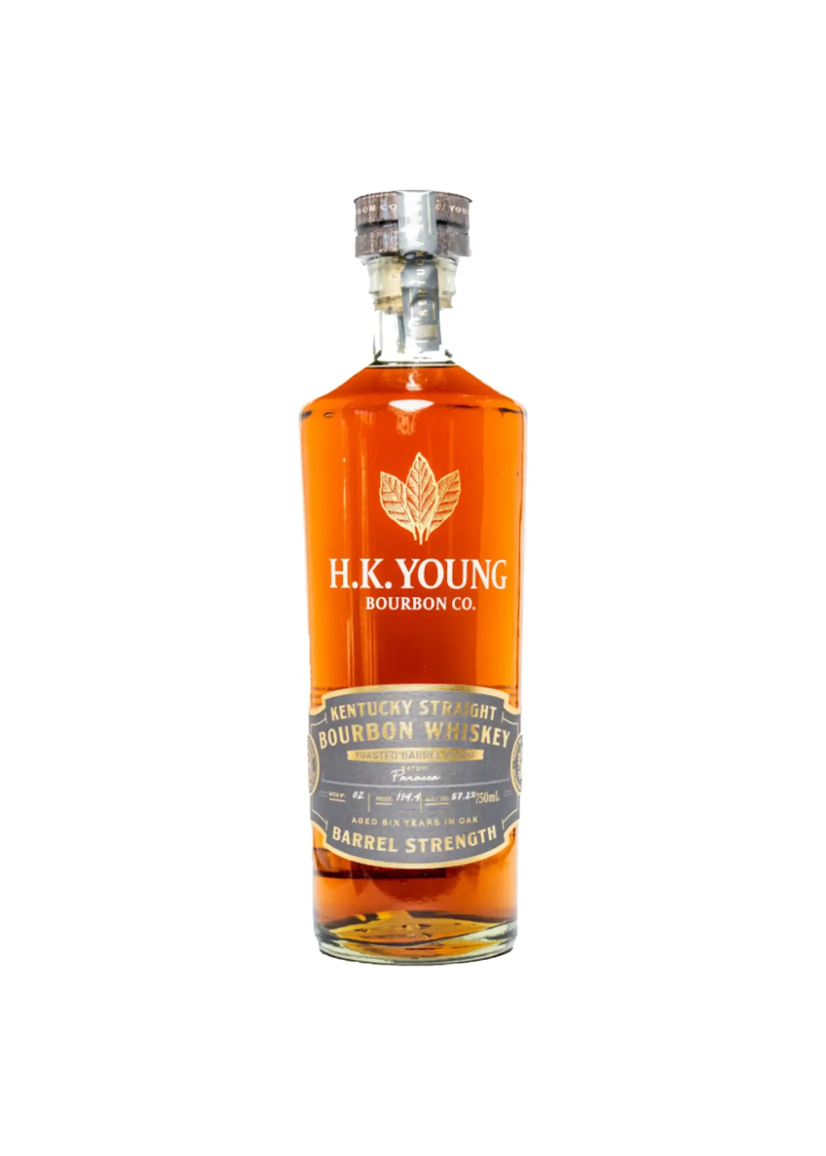 H.K. Young Bourbon Co. H.K. Young Bourbon Co. / Toasted Barrel Winter Blend Barrel Strength Kentucky Straight Bourbon Whiskey / 750mL