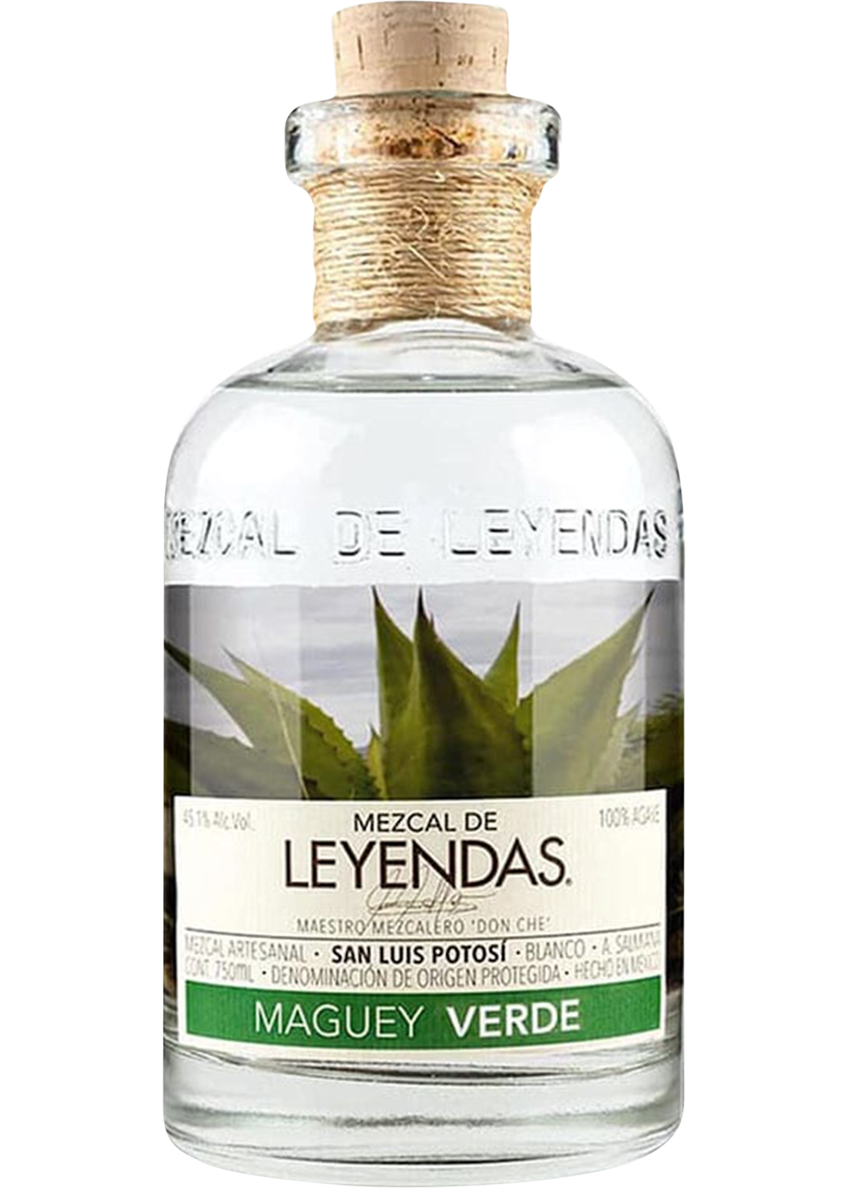 Mezcales De Leyendas Mezcales De Leyendas / San Luis Potosi Maguey Verde / 750mL