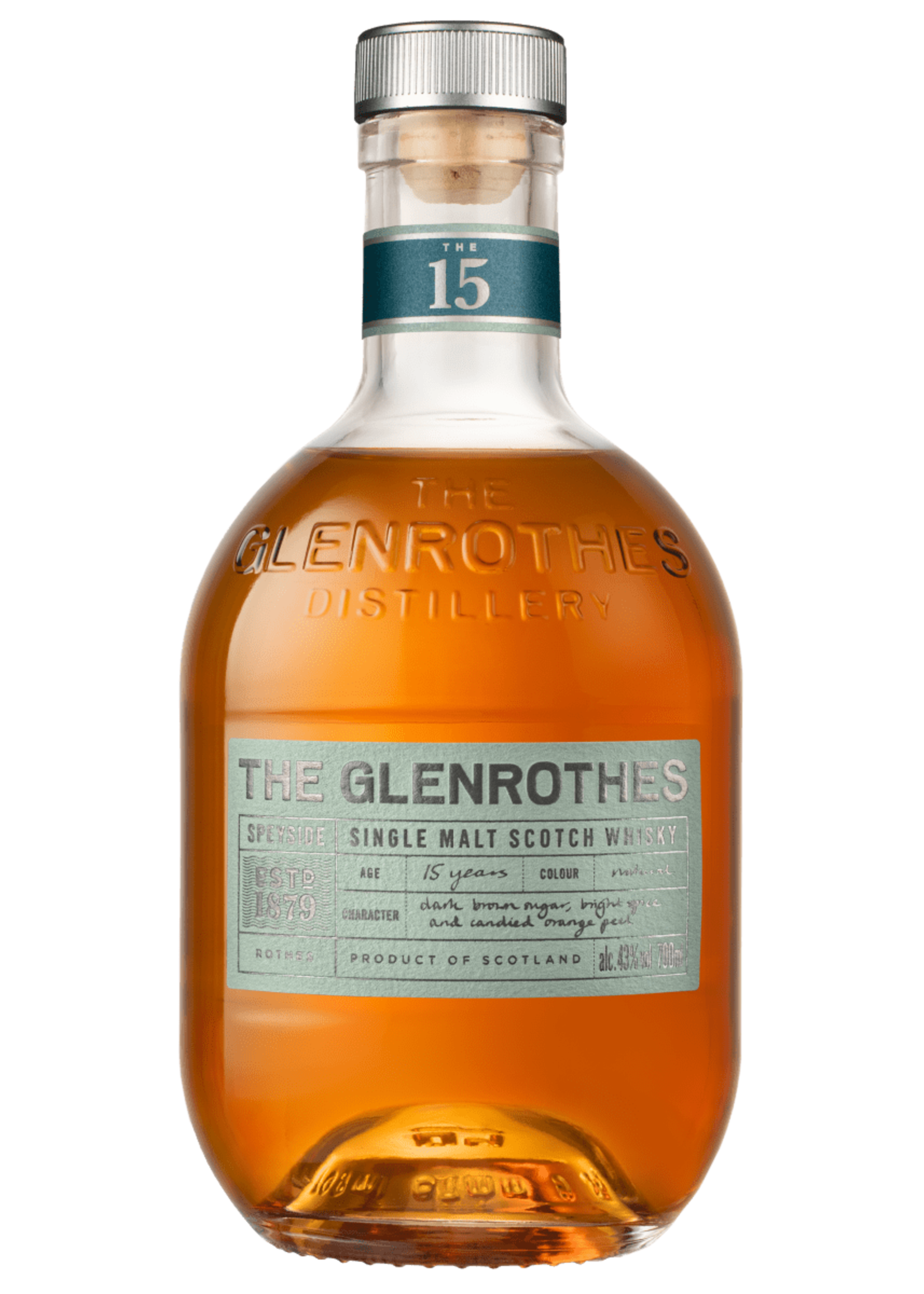 The Glenrothes The Glenrothes / 15 Years Old Speyside Single Malt Scotch Whisky / 700mL