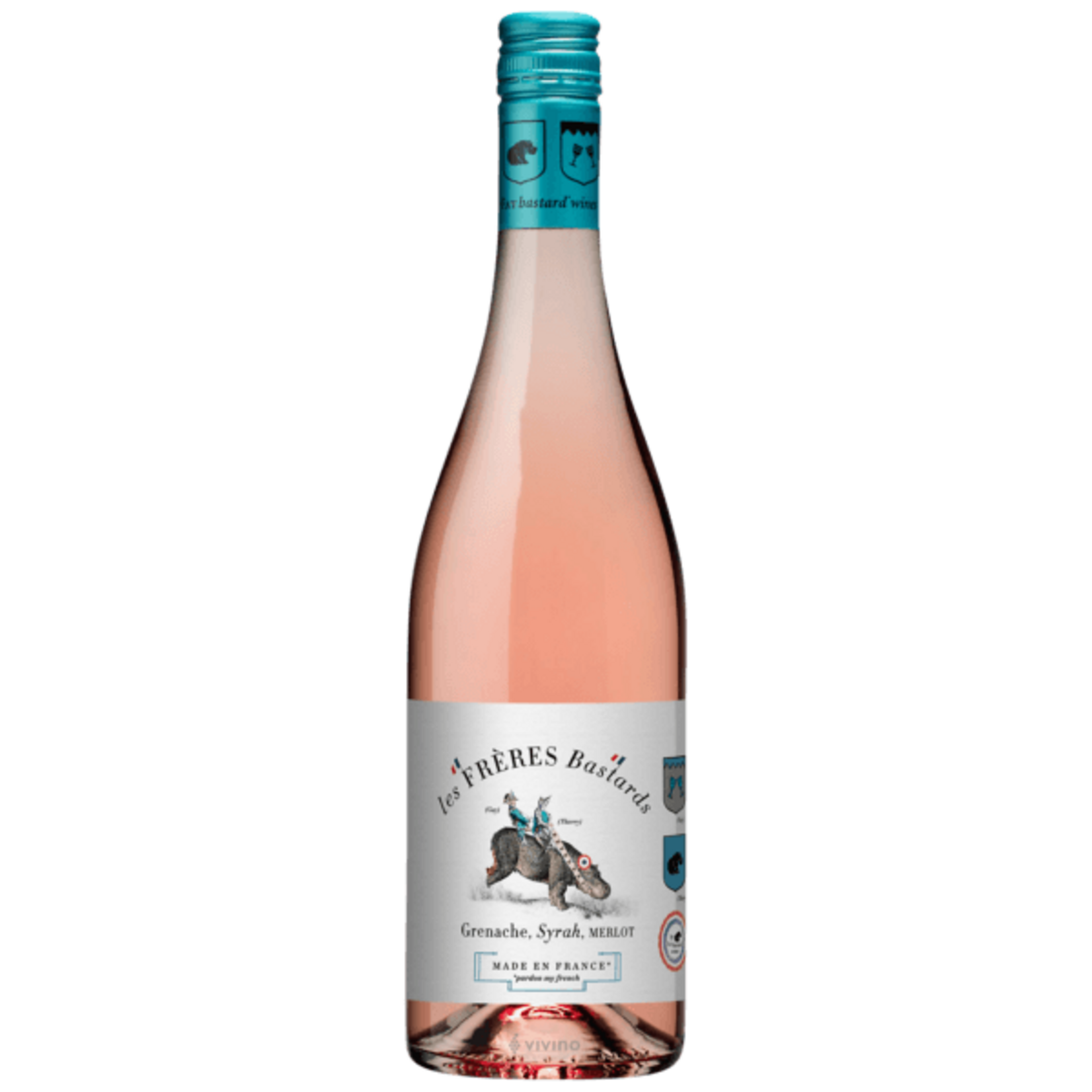 les FRERES Bastards les FRERES Bastards / Rose / 750mL