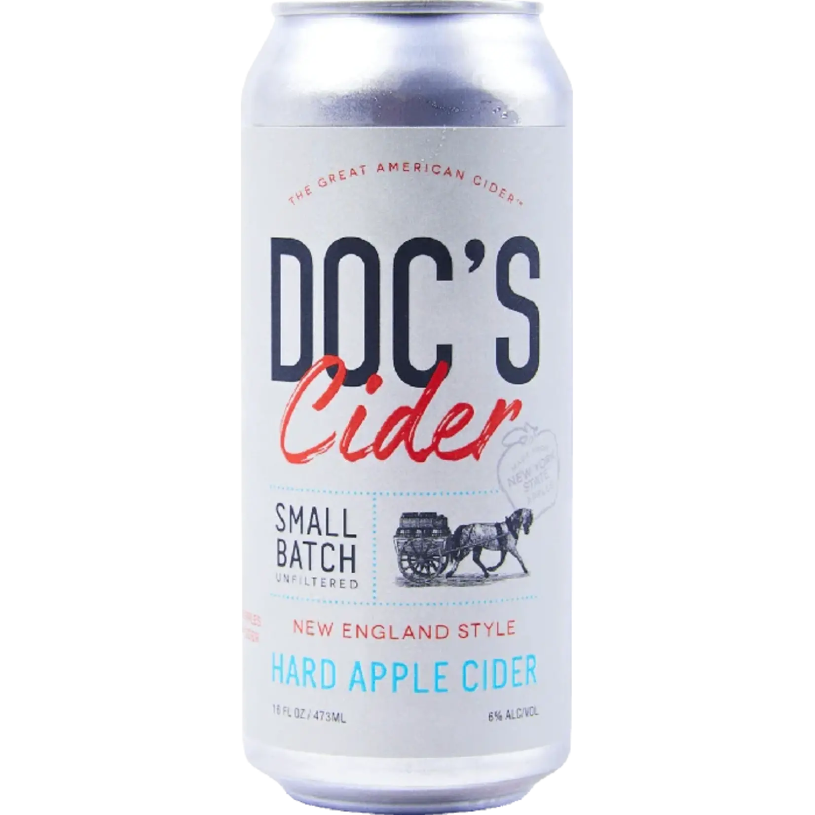 Doc's Draft Doc's Draft / Small Batch Unfiltered New England Style Hard Apple Cider / 16oz Single Can