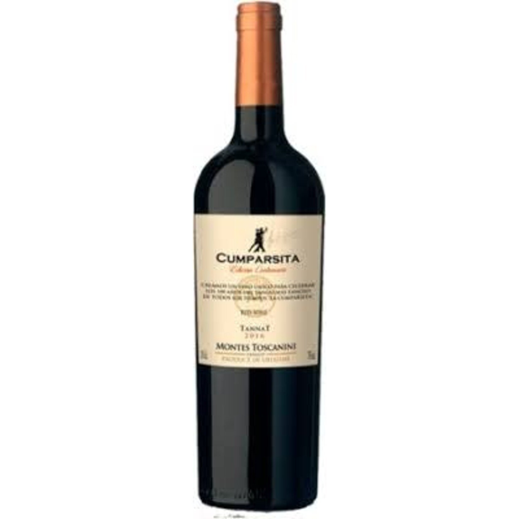 Montes Toscanini Montes Toscanini / Tannat La Cumparsita Edicion Centenario / 750mL