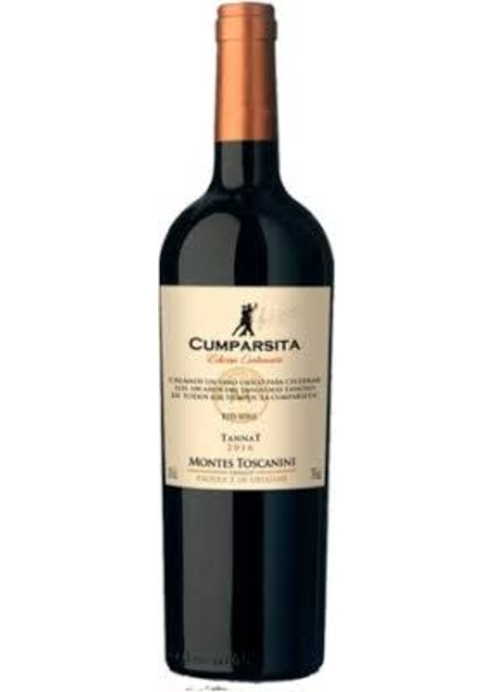 Montes Toscanini Montes Toscanini / Tannat La Cumparsita Edicion Centenario / 750mL