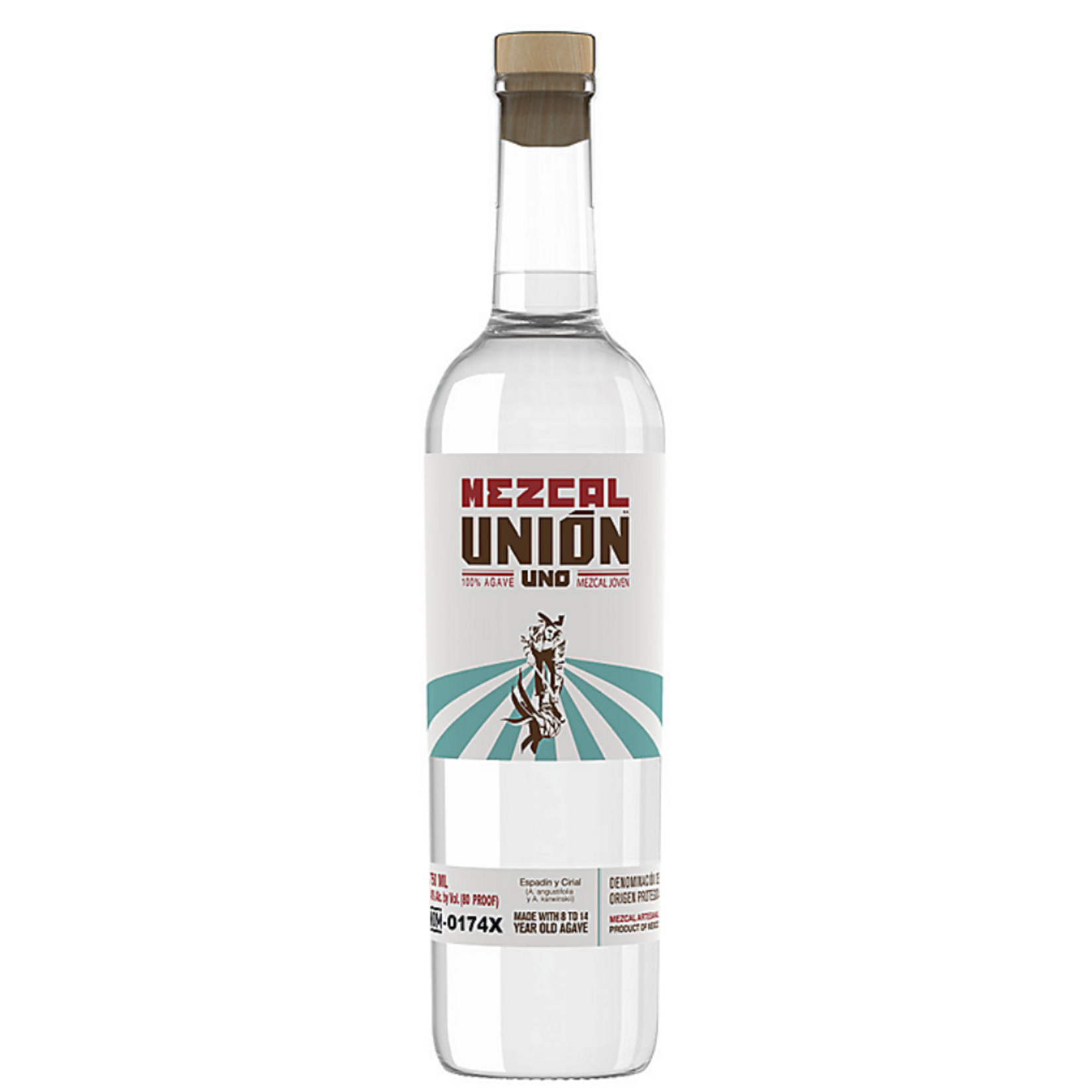 Mezcal Union Mezcal Union / Uno Mezcal Joven 100% Agave / 750mL