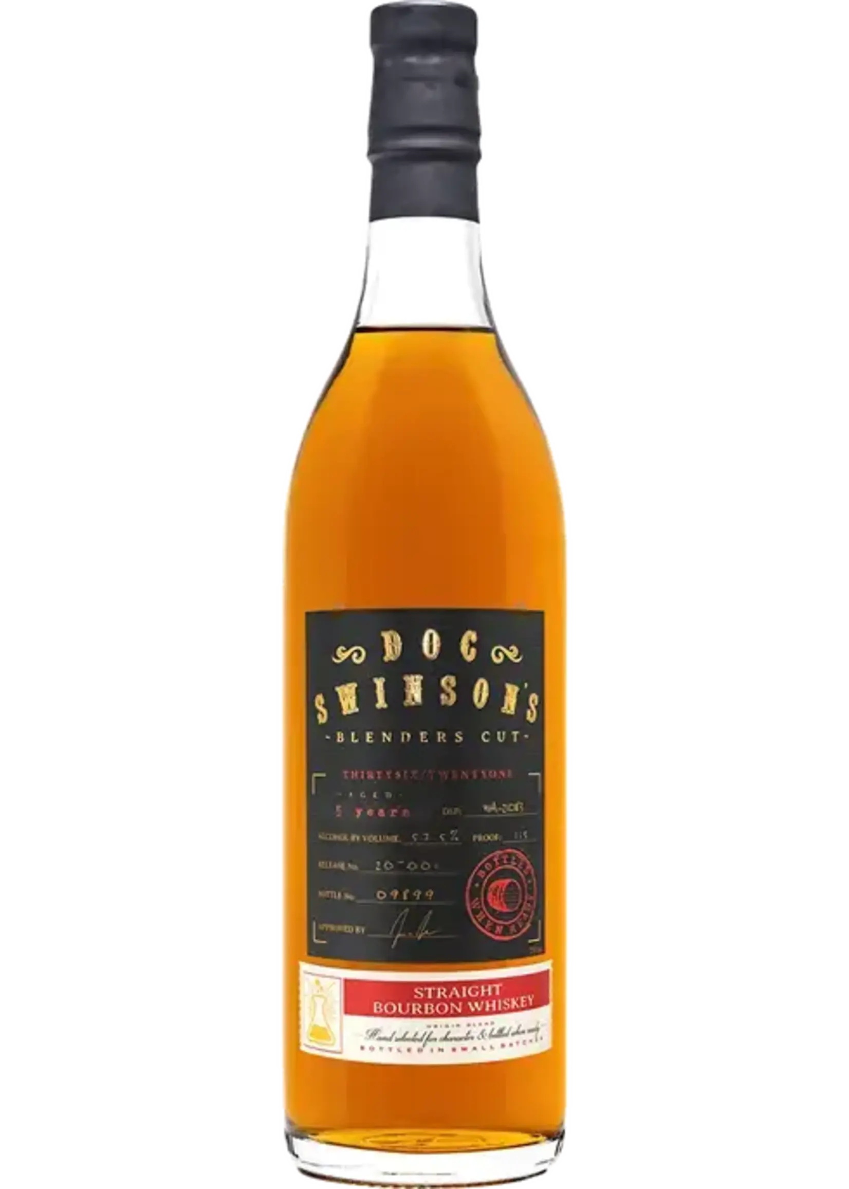 Doc Swinson's Doc Swinson's / 5 Years Old Blender's Cut Straight Bourbon Whiskey / 750mL