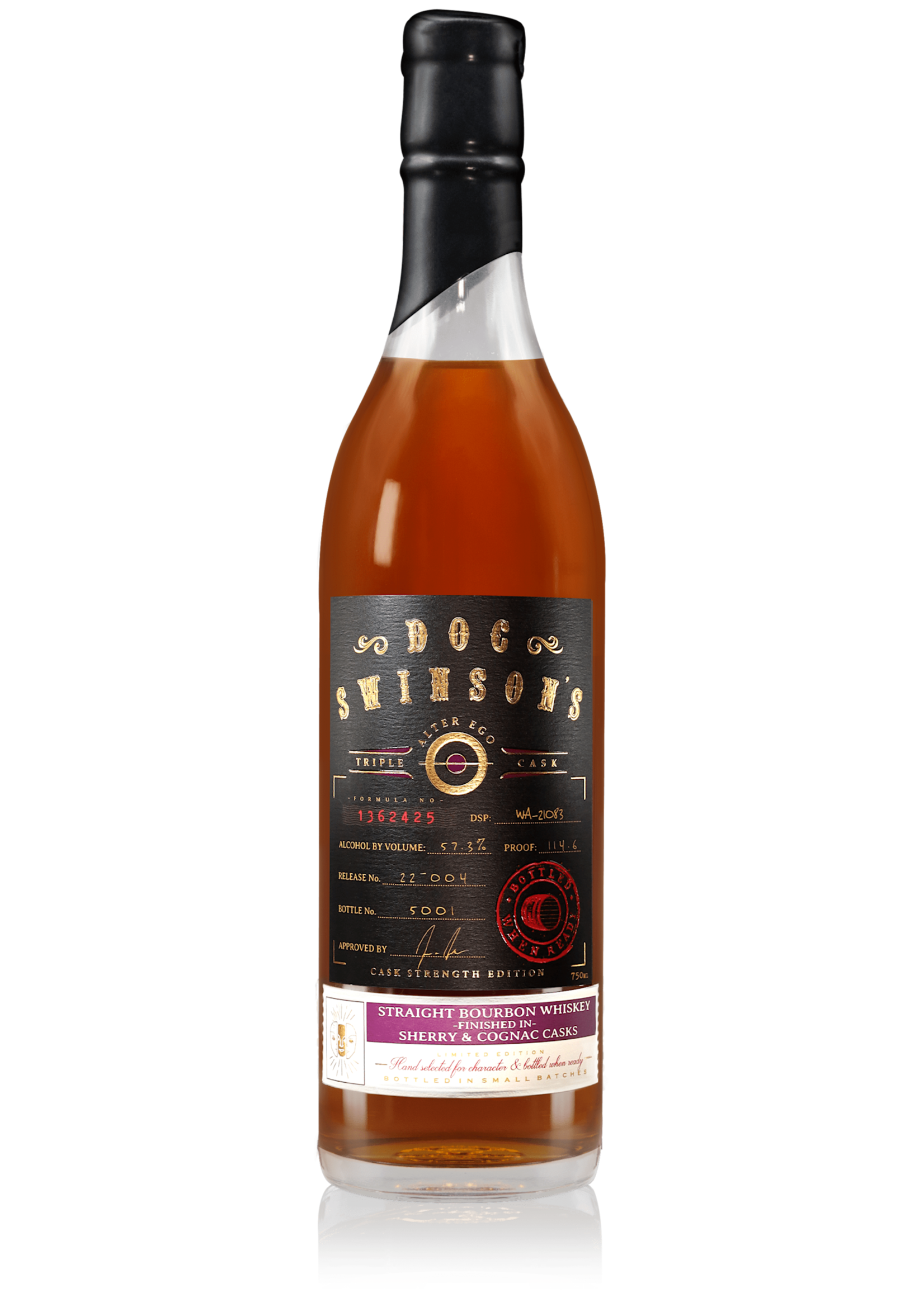 Doc Swinson's Doc Swinson's / Alter Ego Triple Cask Bourbon Whiskey / 750mL