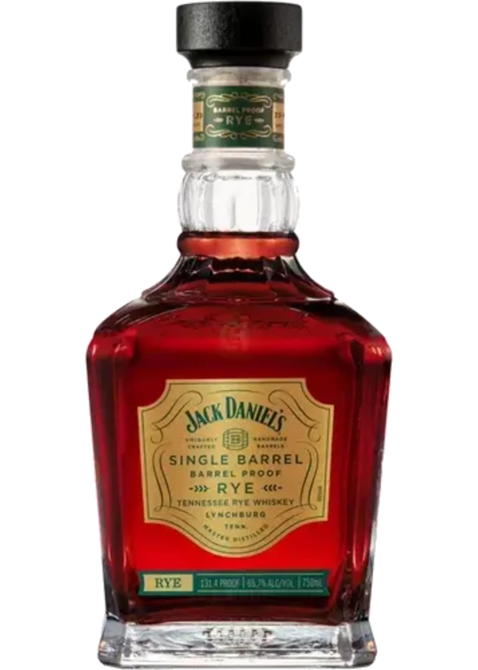 Jack Daniel's Jack Daniel's / Single Barrel Rye Whiskey Barrel Proof 135.1 Proof / 750mL