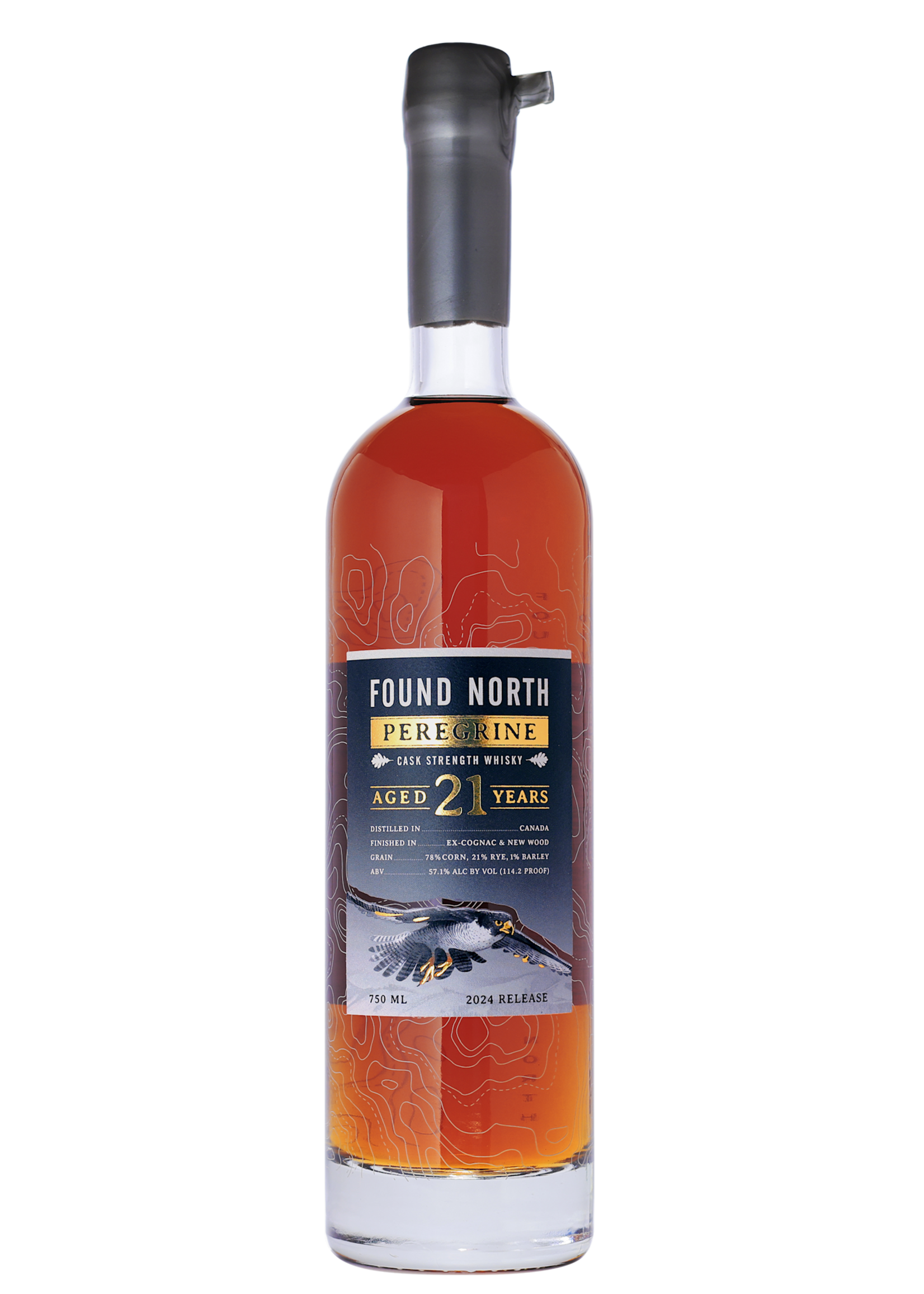 Found North Found North / Peregrine 21 Year Old Cask Strength Whisky / 750mL