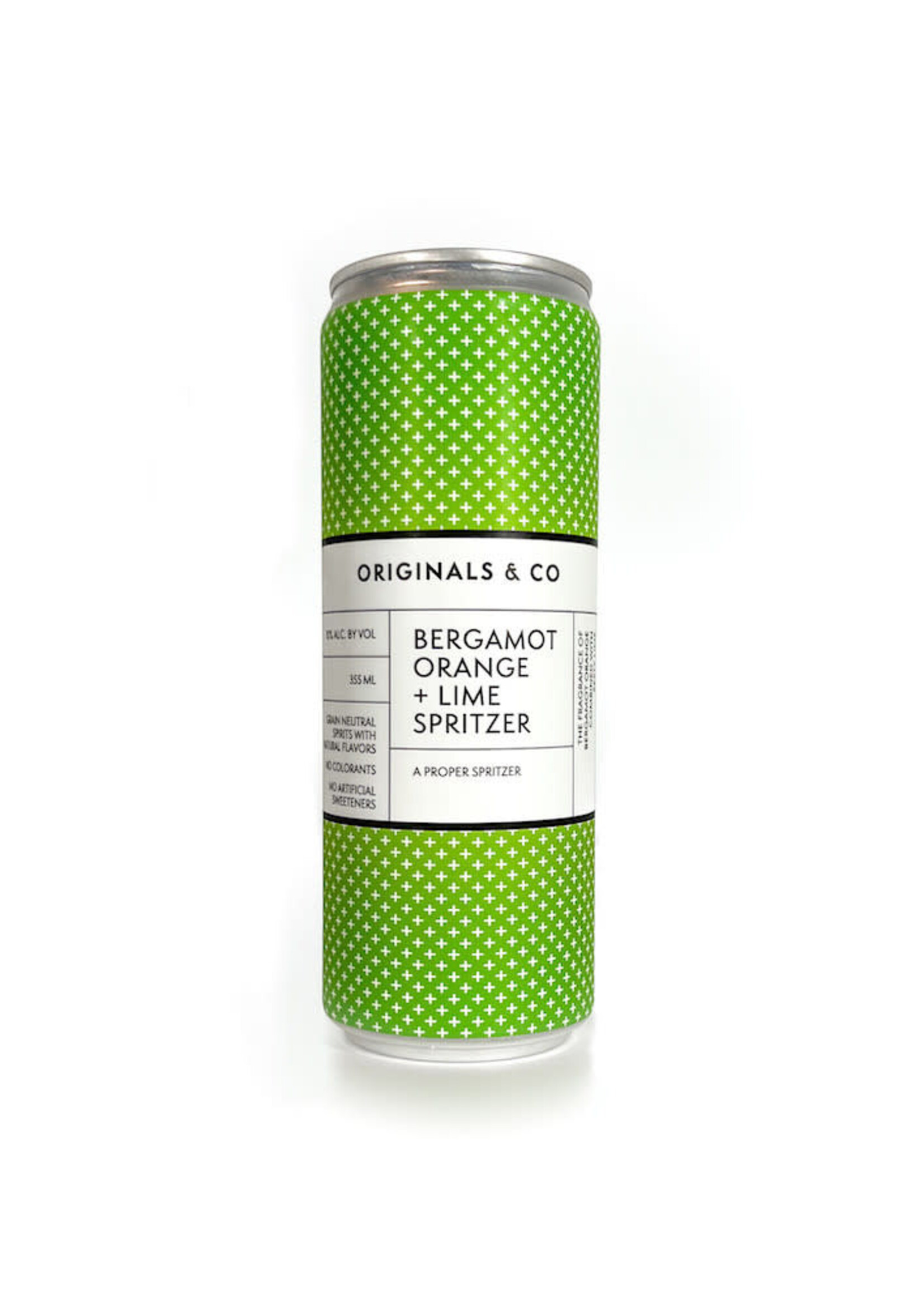 Originals & Co Originals & Co / Bergamot Orange Lime Spritzer / 355mL Single Can