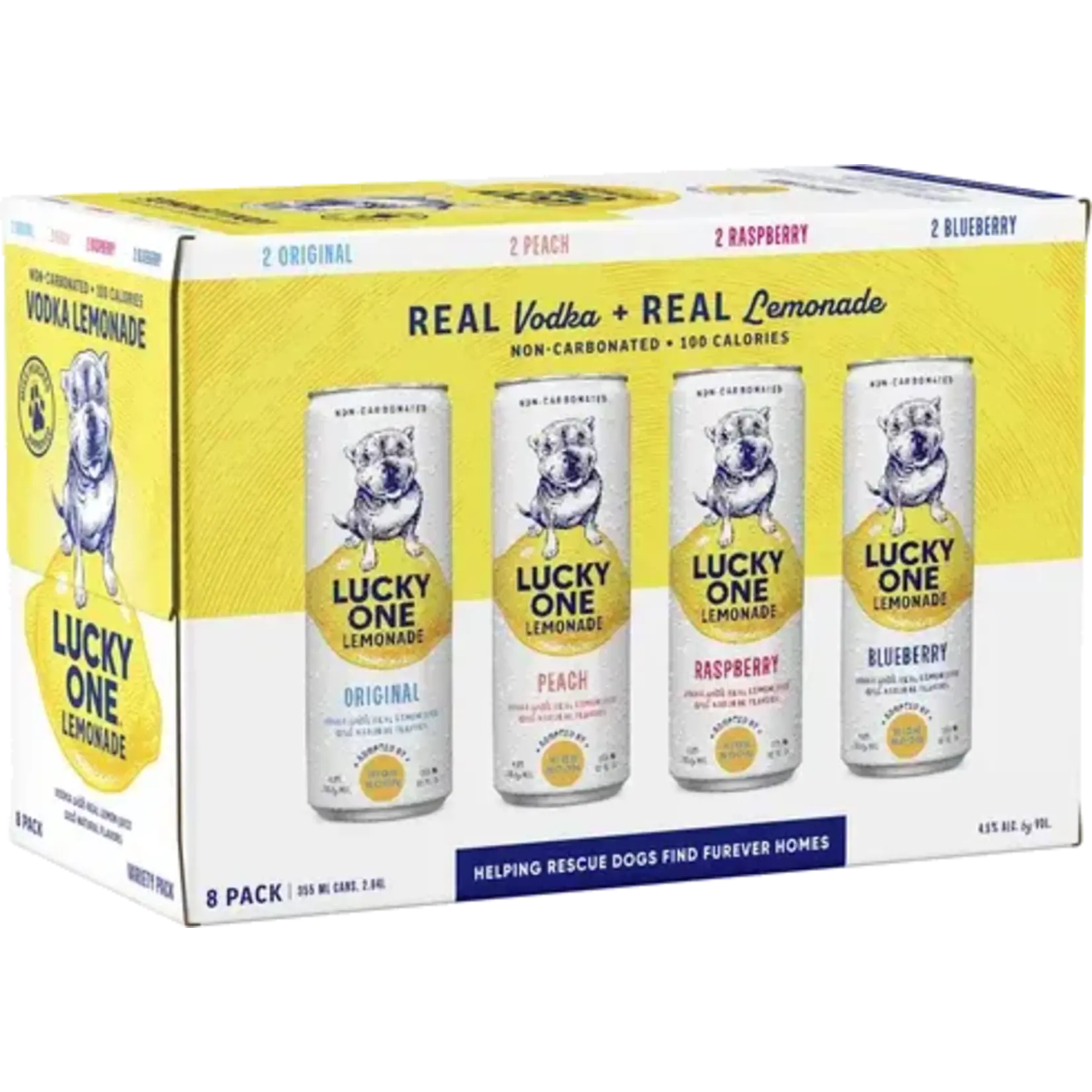 High Noon High Noon / Lucky One Lemonade Variety Pack / 8x 12oz Cans