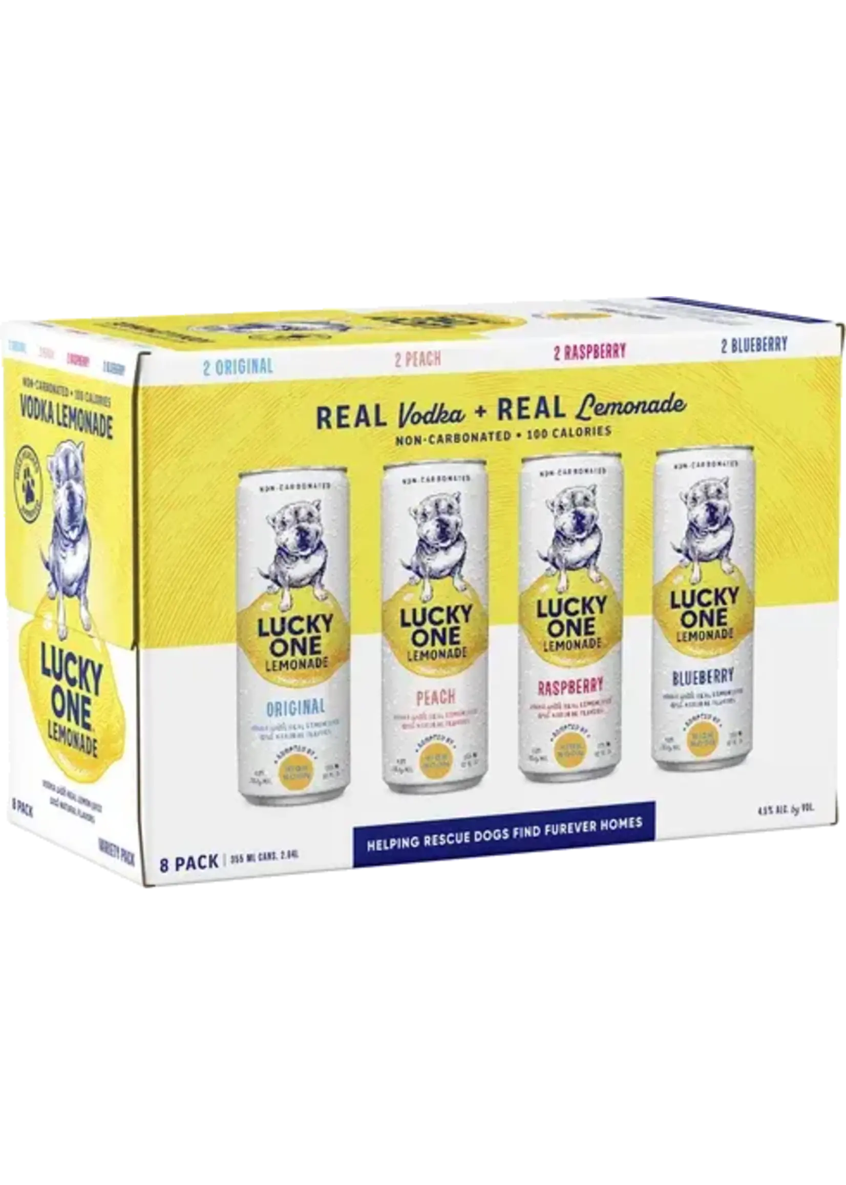 High Noon High Noon / Lucky One Lemonade Variety Pack / 8x 12oz Cans