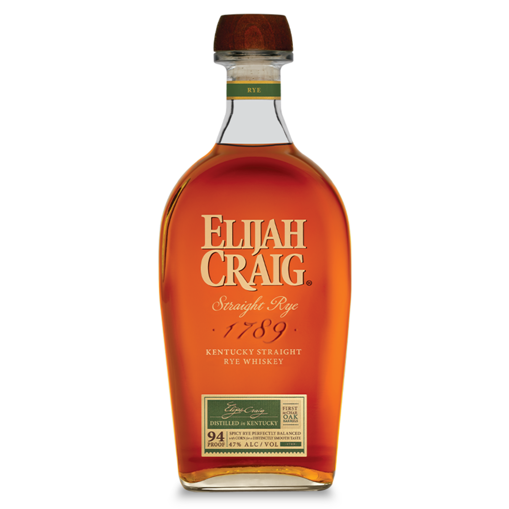Elijah Craig Elijah Craig / Kentucky Straight Rye Whiskey / 750mL