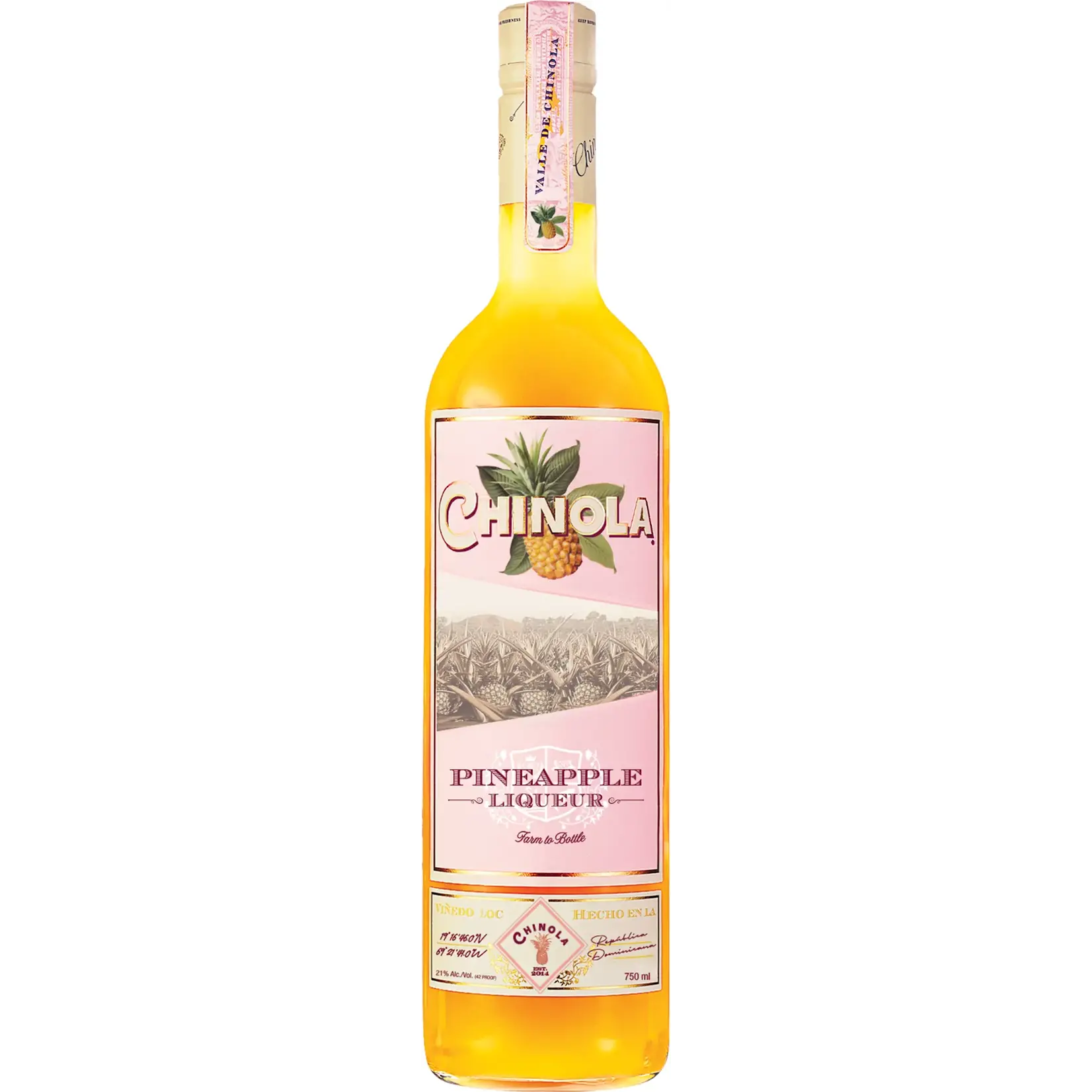 Chinola Chinola / Pineapple Fruit Liqueur 42 Proof / 750mL