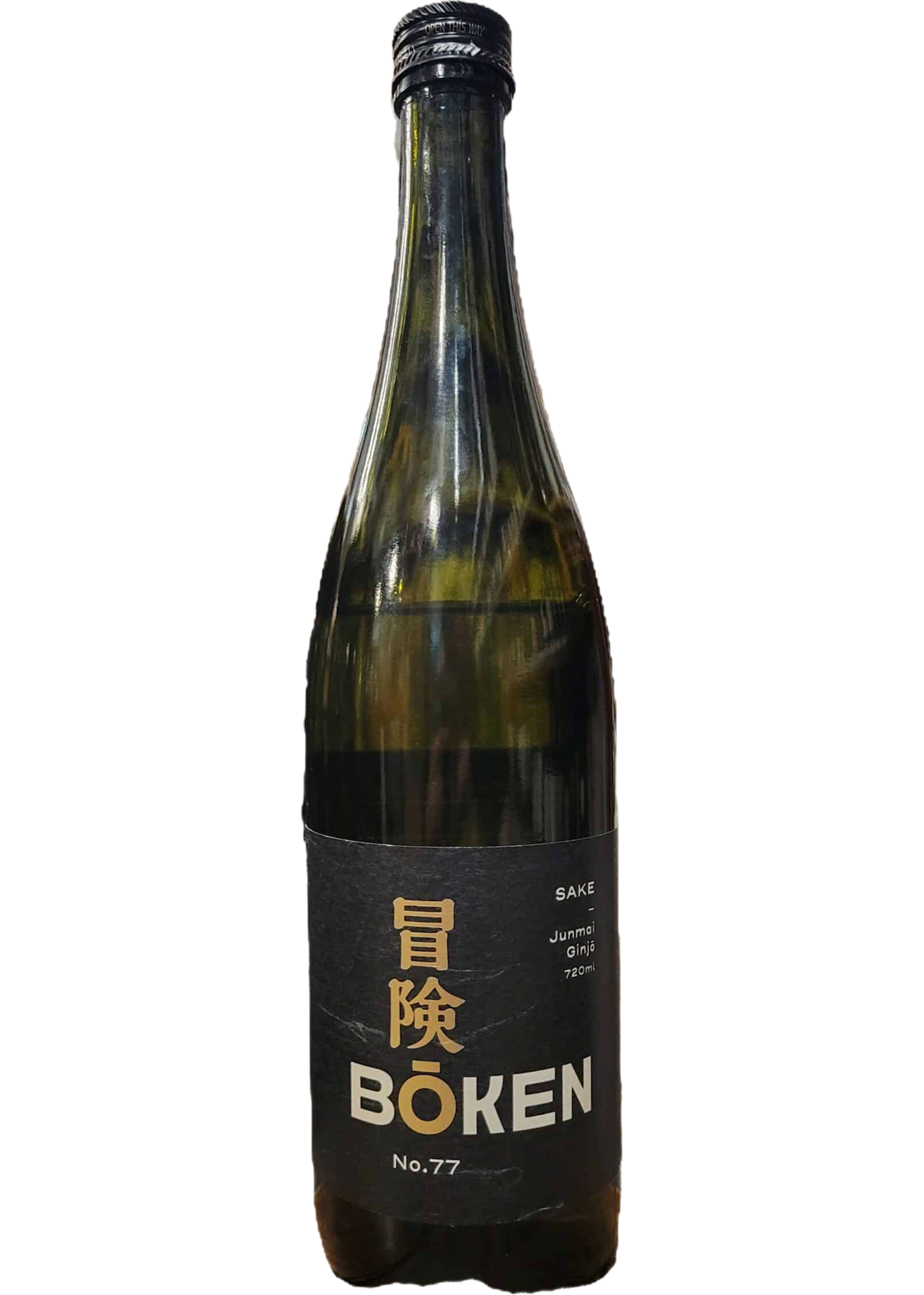 Boken Boken / No. 77 Junmai Ginjo Yamahai / 720mL