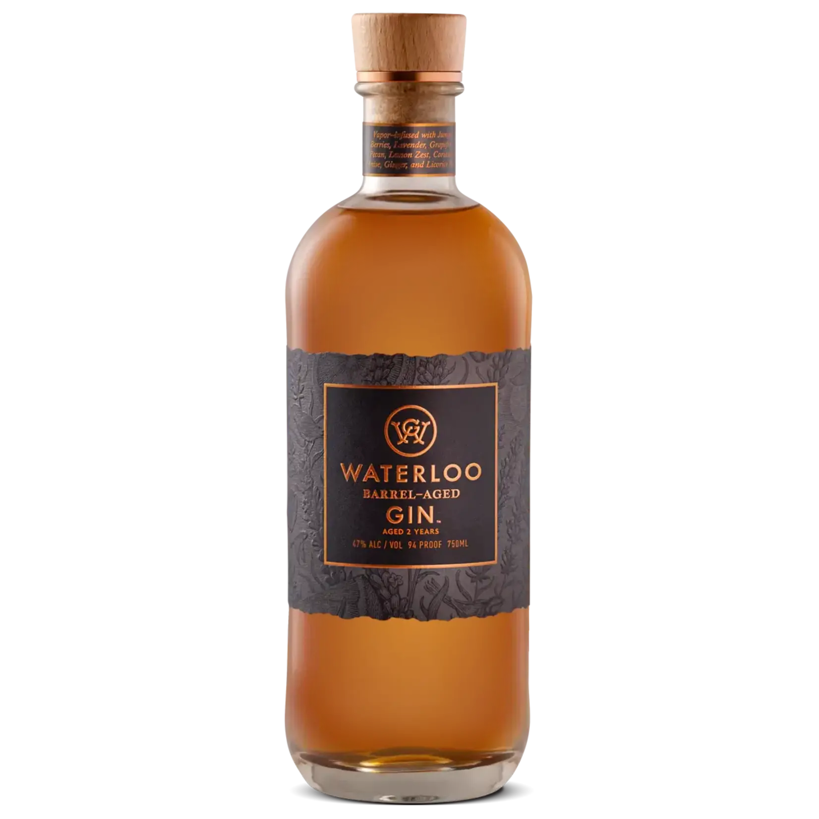 Treaty Oak Treaty Oak / Waterloo 2 Years Old Barrel-Aged Gin / 750mL