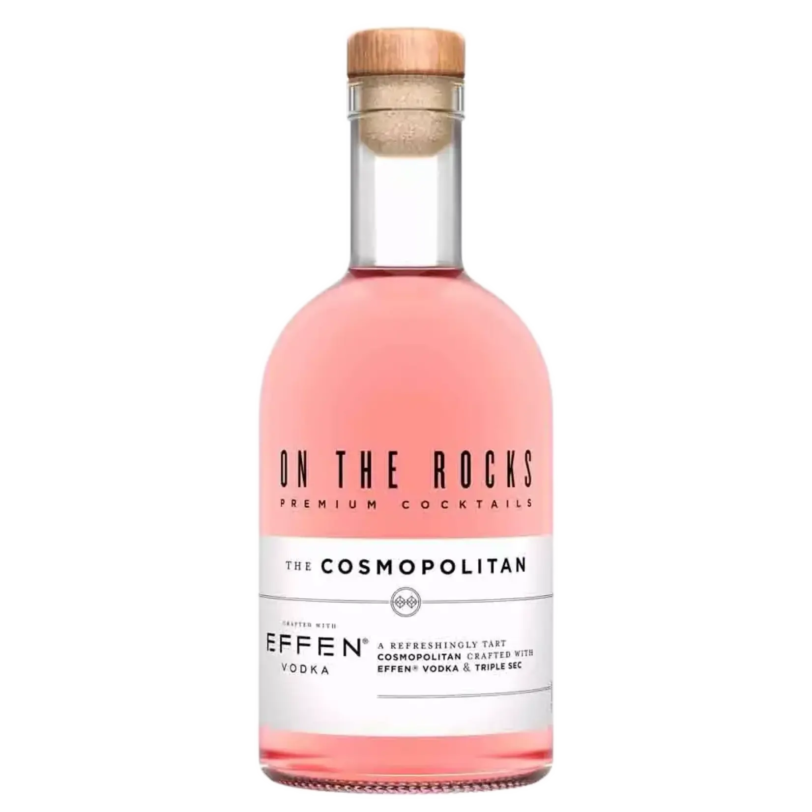 On The Rocks On The Rocks Cocktails / Cosmopolitan with Effen Vodka 20% abv / 375mL