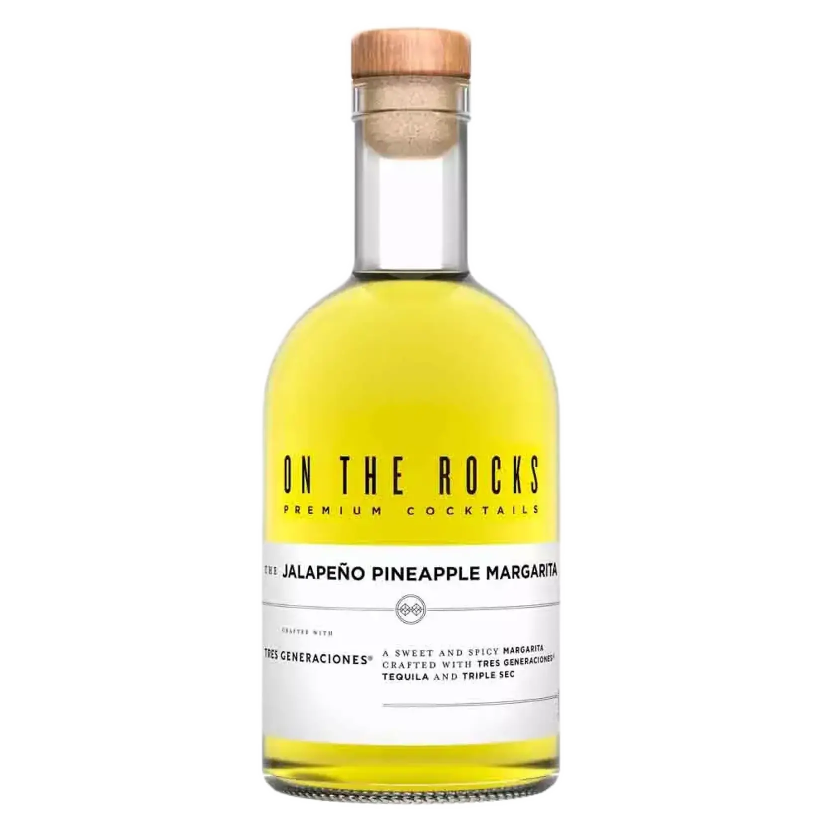 On The Rocks On The Rocks Cocktails / Jalapeño Pineapple Margarita with Tres Generaciones Tequila 20% abv / 375mL