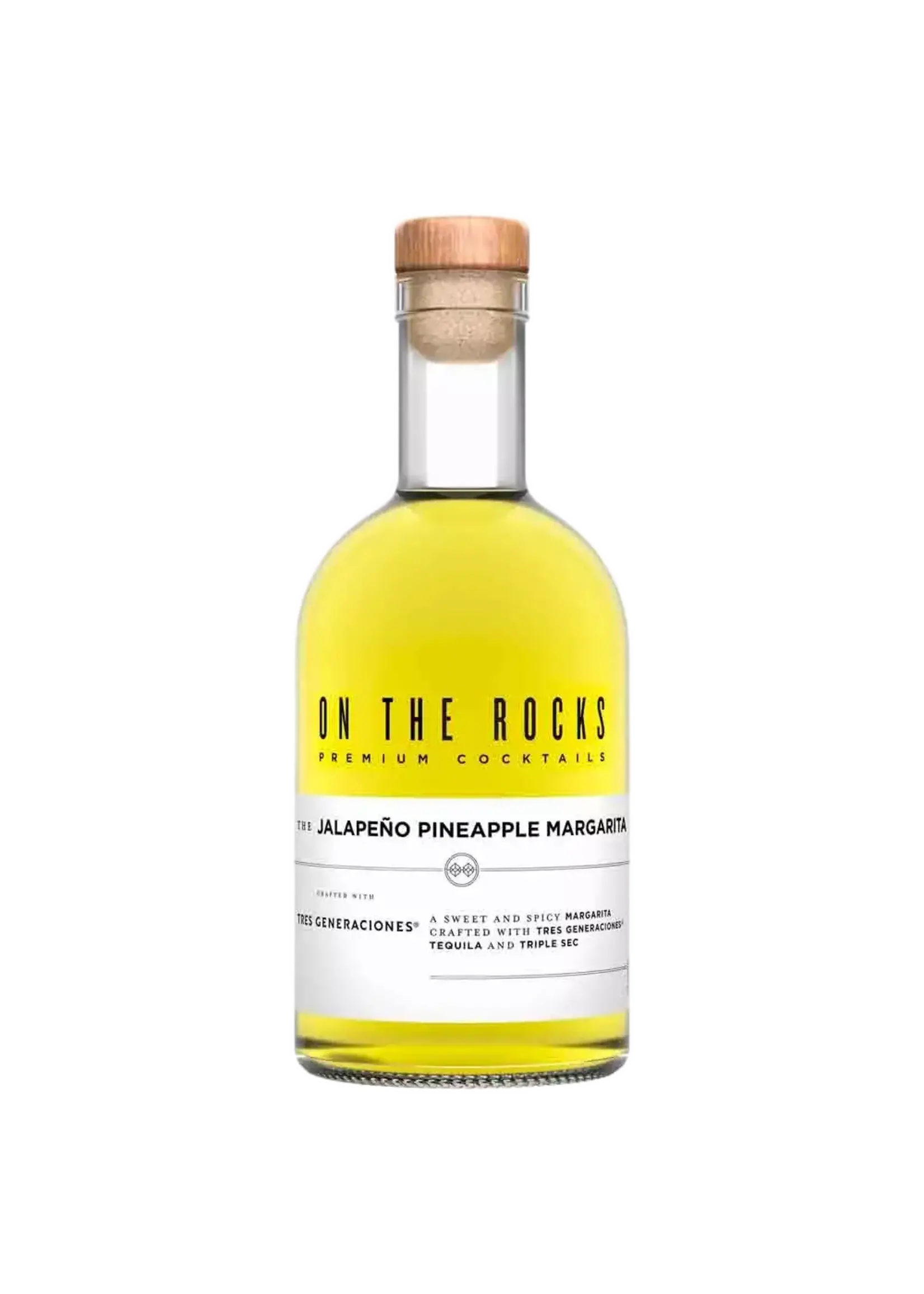 On The Rocks On The Rocks Cocktails / Jalapeño Pineapple Margarita with Tres Generaciones Tequila 20% abv / 375mL